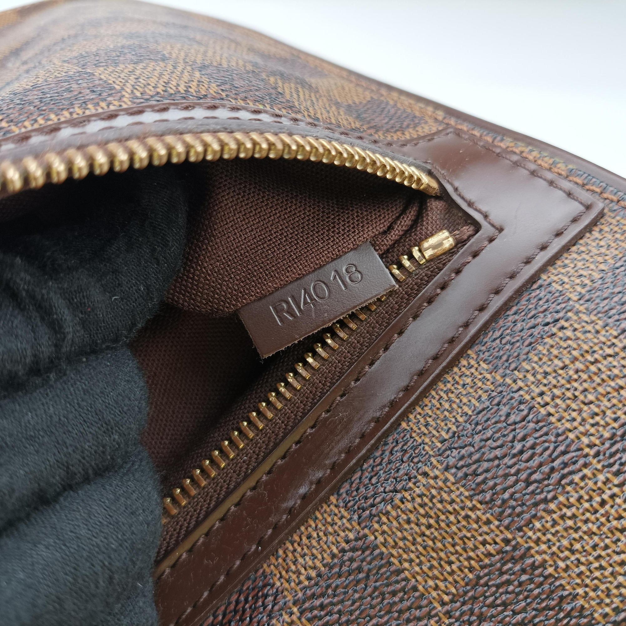 Pre-owned Louis Vuitton SPENCER EBENE Damier　Canvas N58021 shoulderbag | stylenewstar