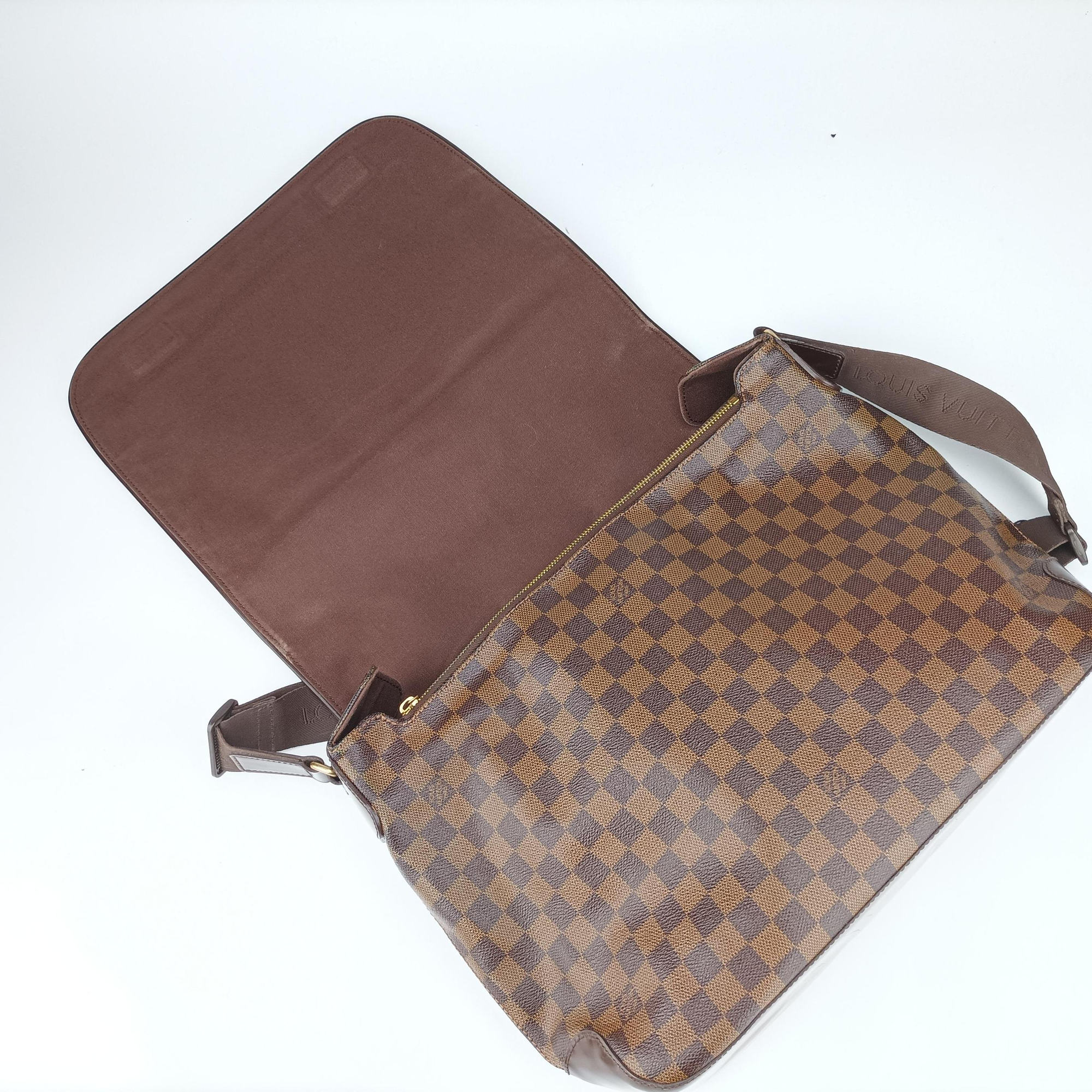 Pre-owned Louis Vuitton SPENCER EBENE Damier　Canvas N58021 shoulderbag | stylenewstar