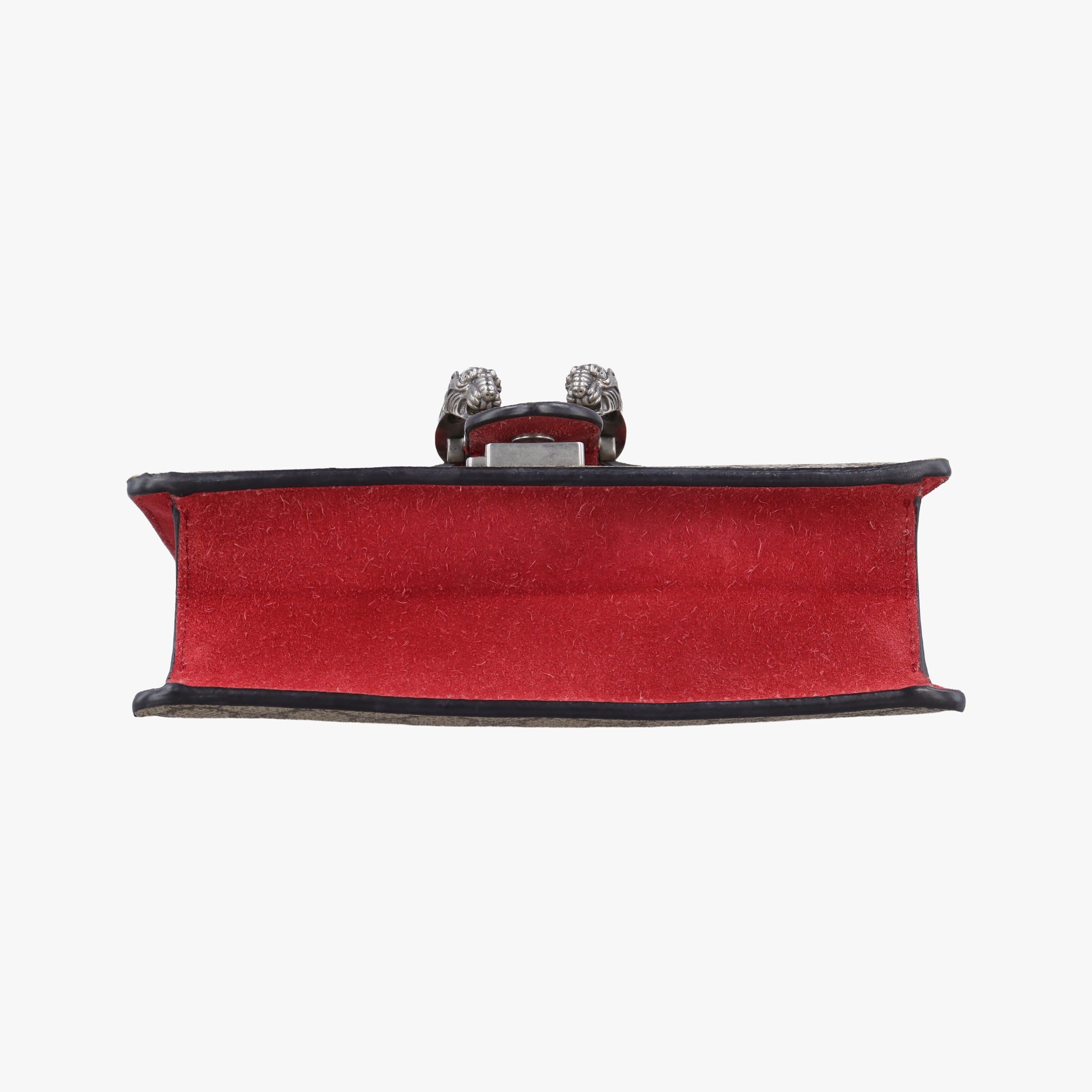 Pre-owned Gucci Dionysus beige×red PVC coated canvas×suede 421970 shoulderbag | stylenewstar