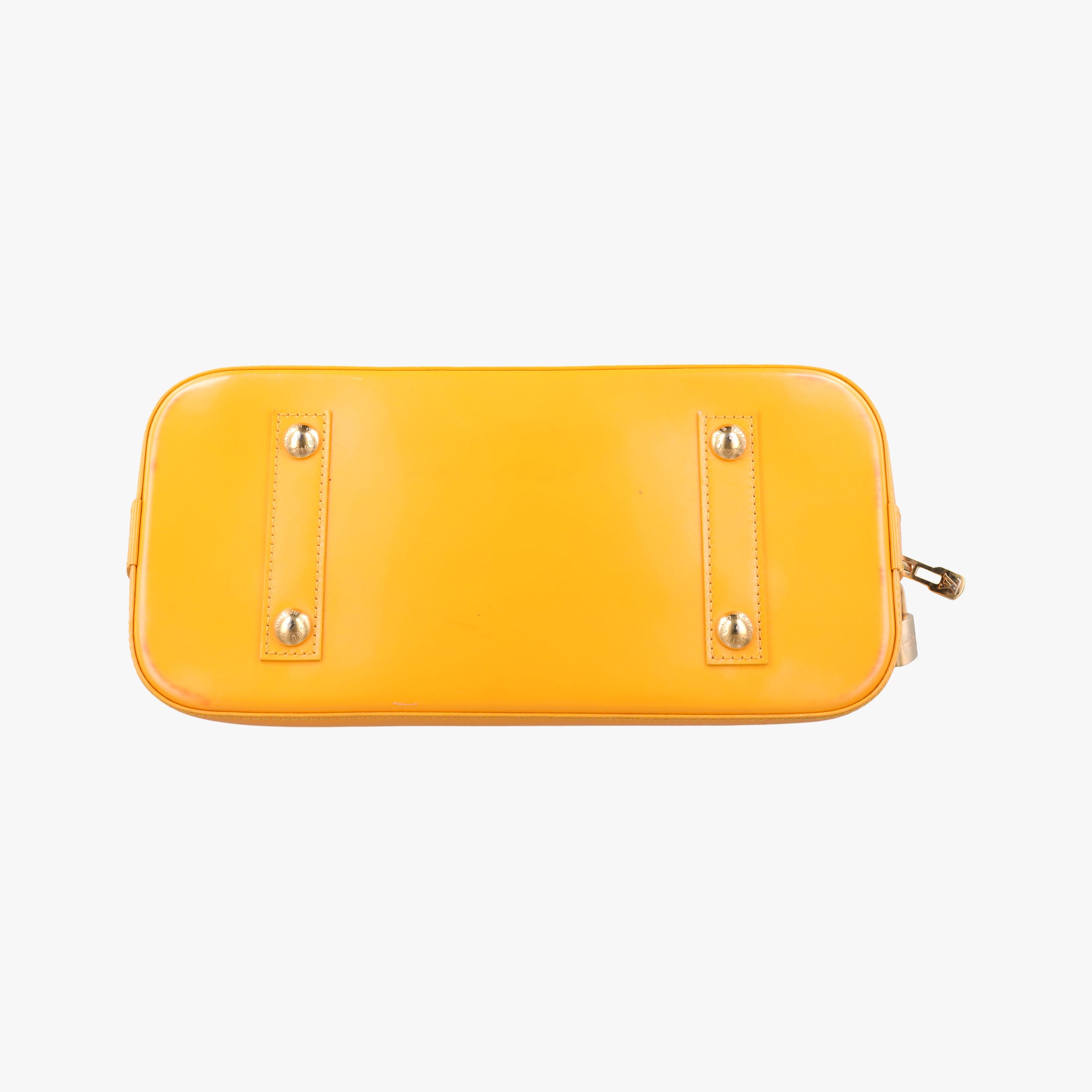 Pre-owned Louis Vuitton Alma PM Citrine Vernis M90101 handbag | stylenewstar