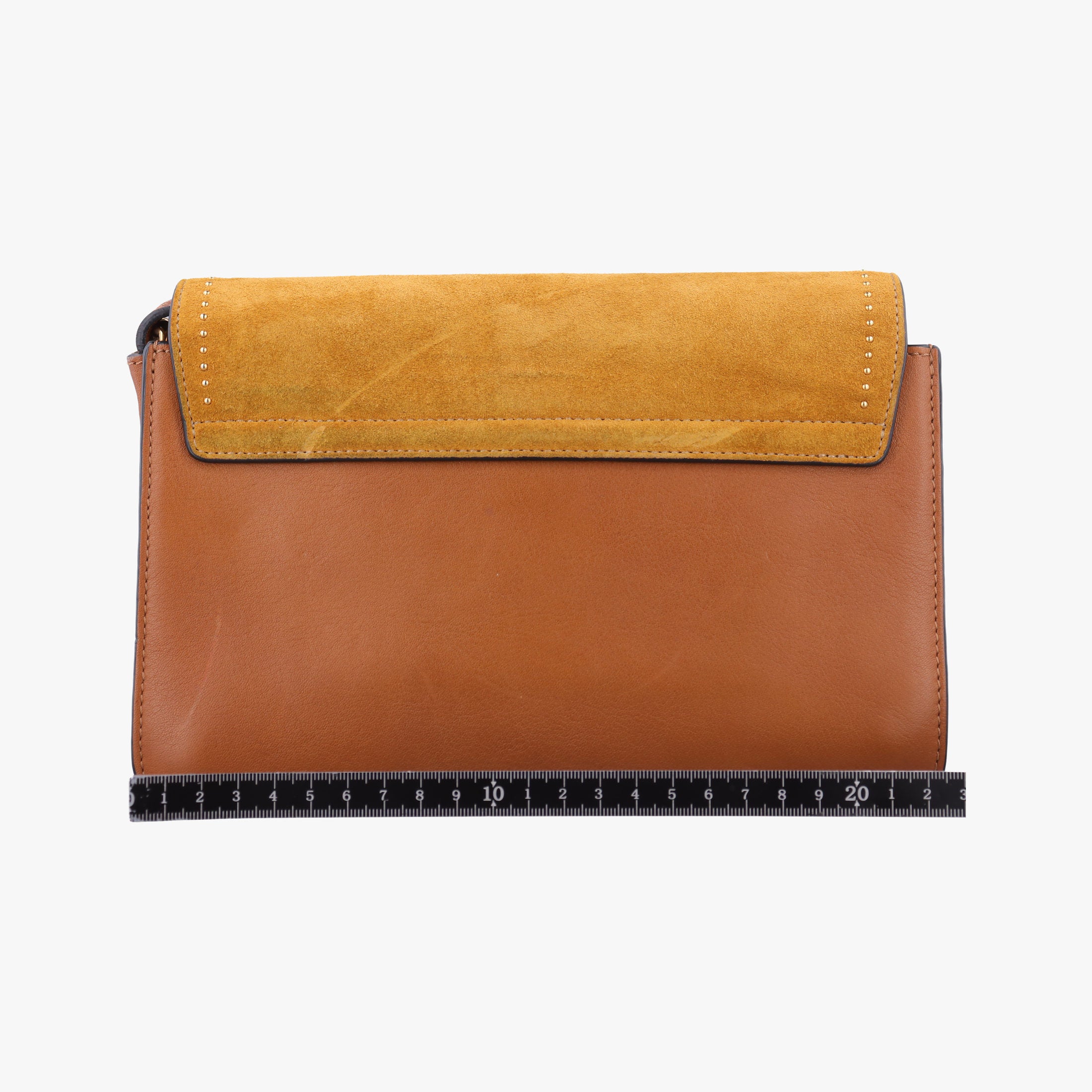 Pre-owned Chloe FAYE Yellow Leather × Suede  shoulderbag | stylenewstar