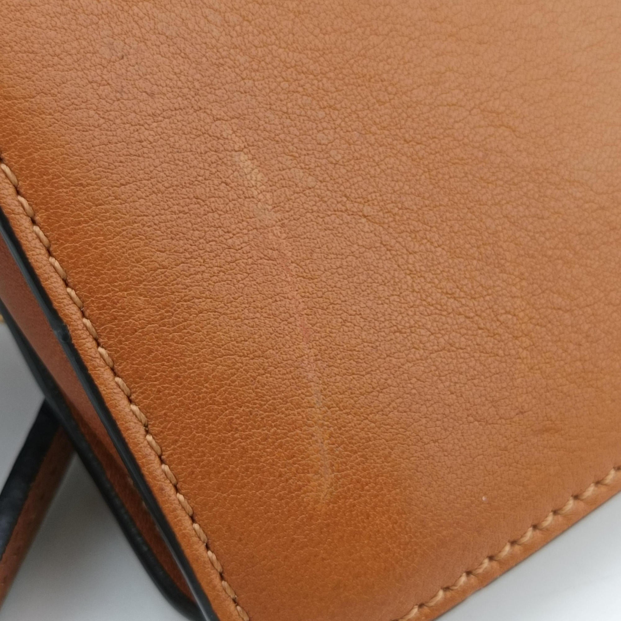 Pre-owned Chloe FAYE Yellow Leather × Suede  shoulderbag | stylenewstar