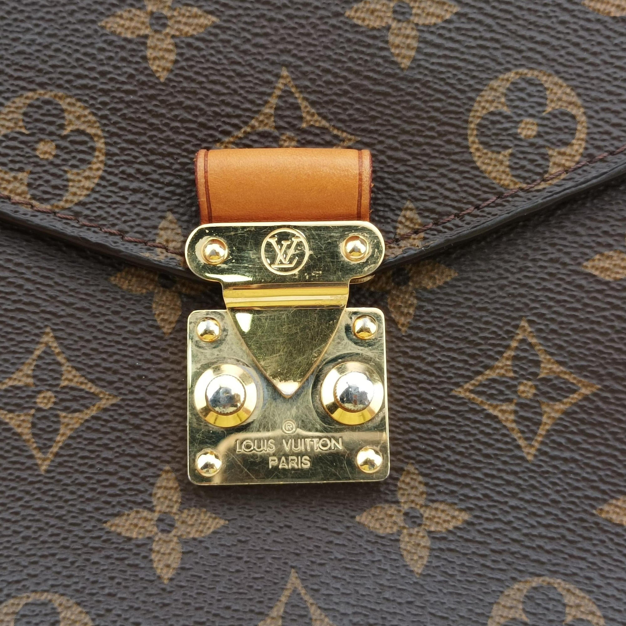Pre-owned Louis Vuitton Pochette Metis MM Brown Monogram Canvas M44875 shoulderbag | stylenewstar