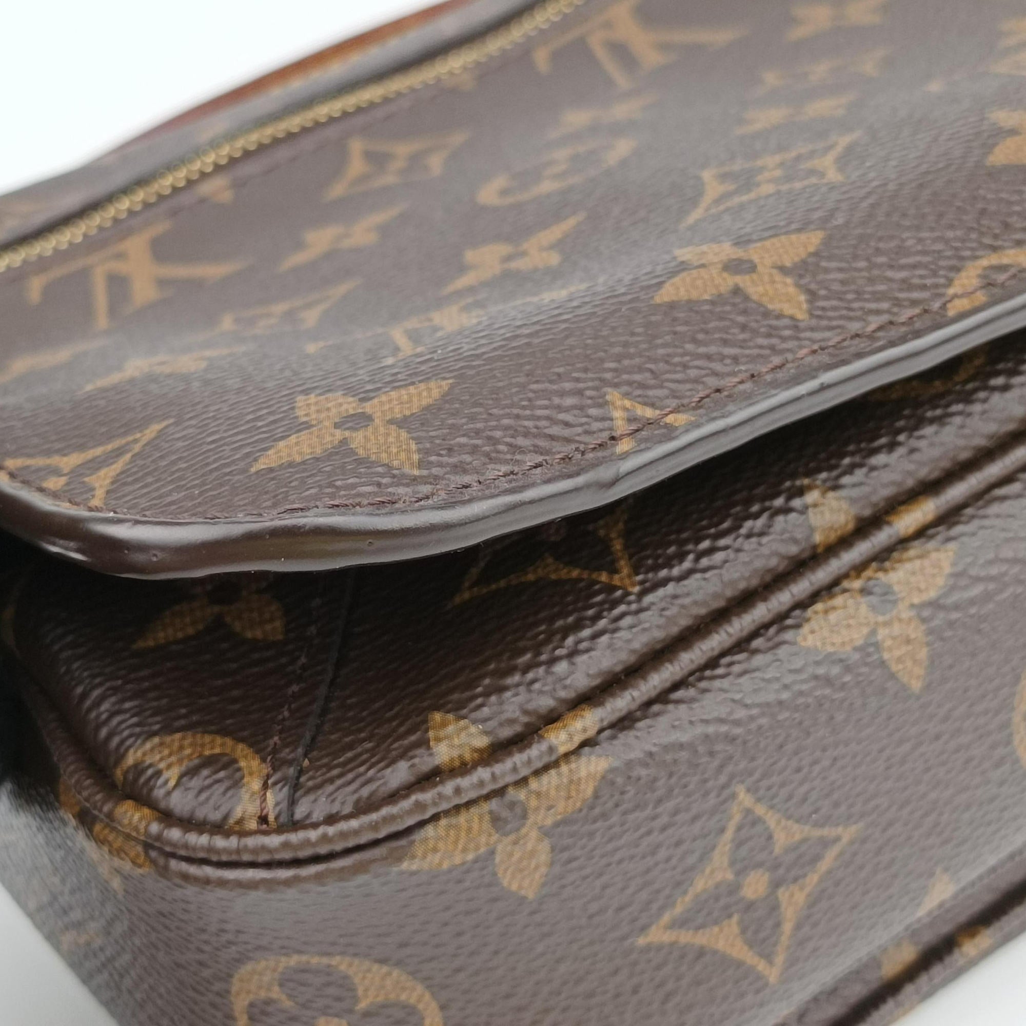 Pre-owned Louis Vuitton Pochette Metis MM Brown Monogram Canvas M44875 shoulderbag | stylenewstar