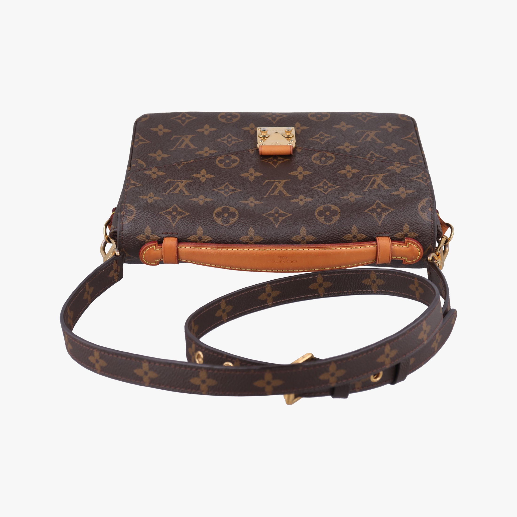Pre-owned Louis Vuitton Pochette Metis MM Brown Monogram Canvas M44875 shoulderbag | stylenewstar