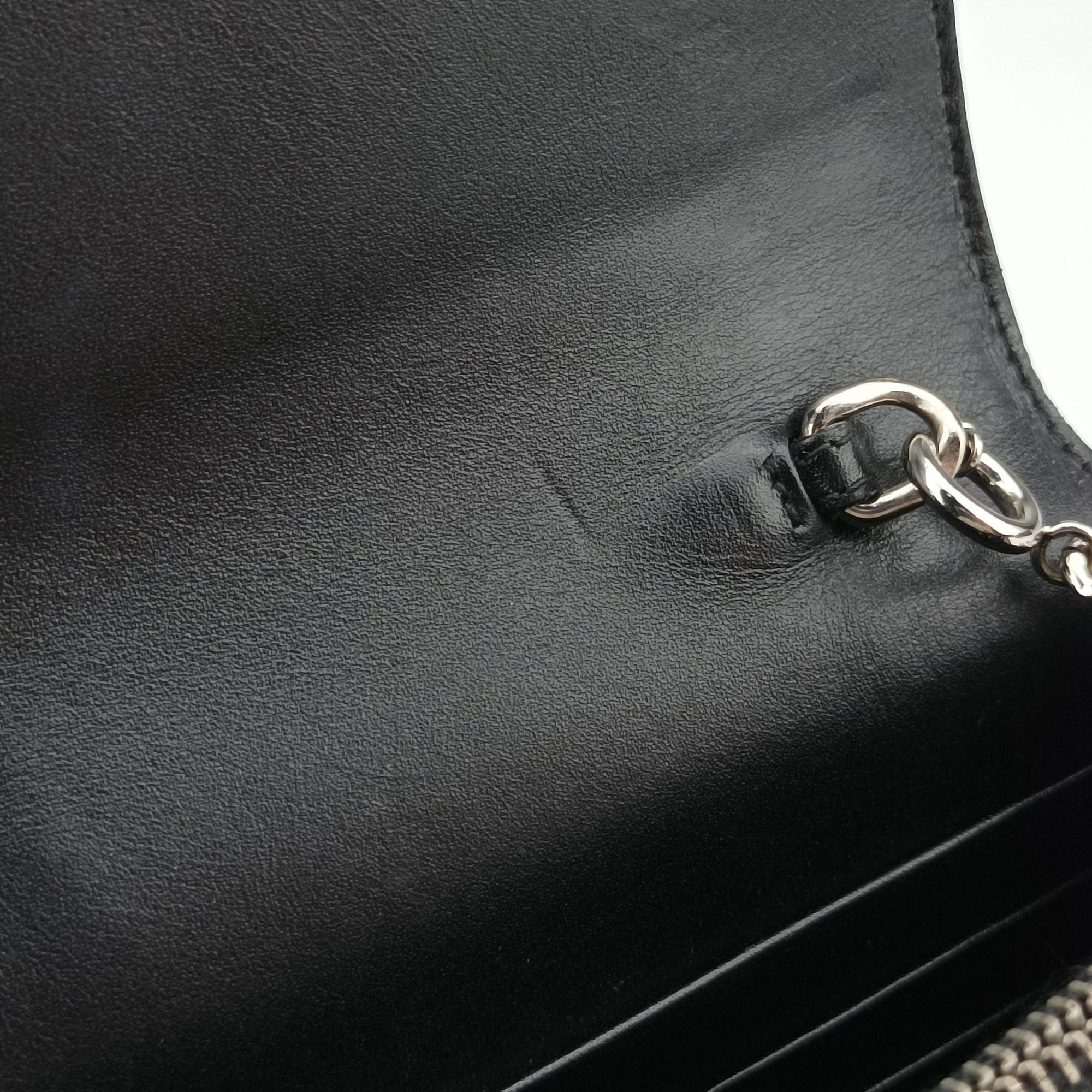 Pre-owned Yves Saint Laurent KATE Black Leather 455263 shoulderbag | stylenewstar
