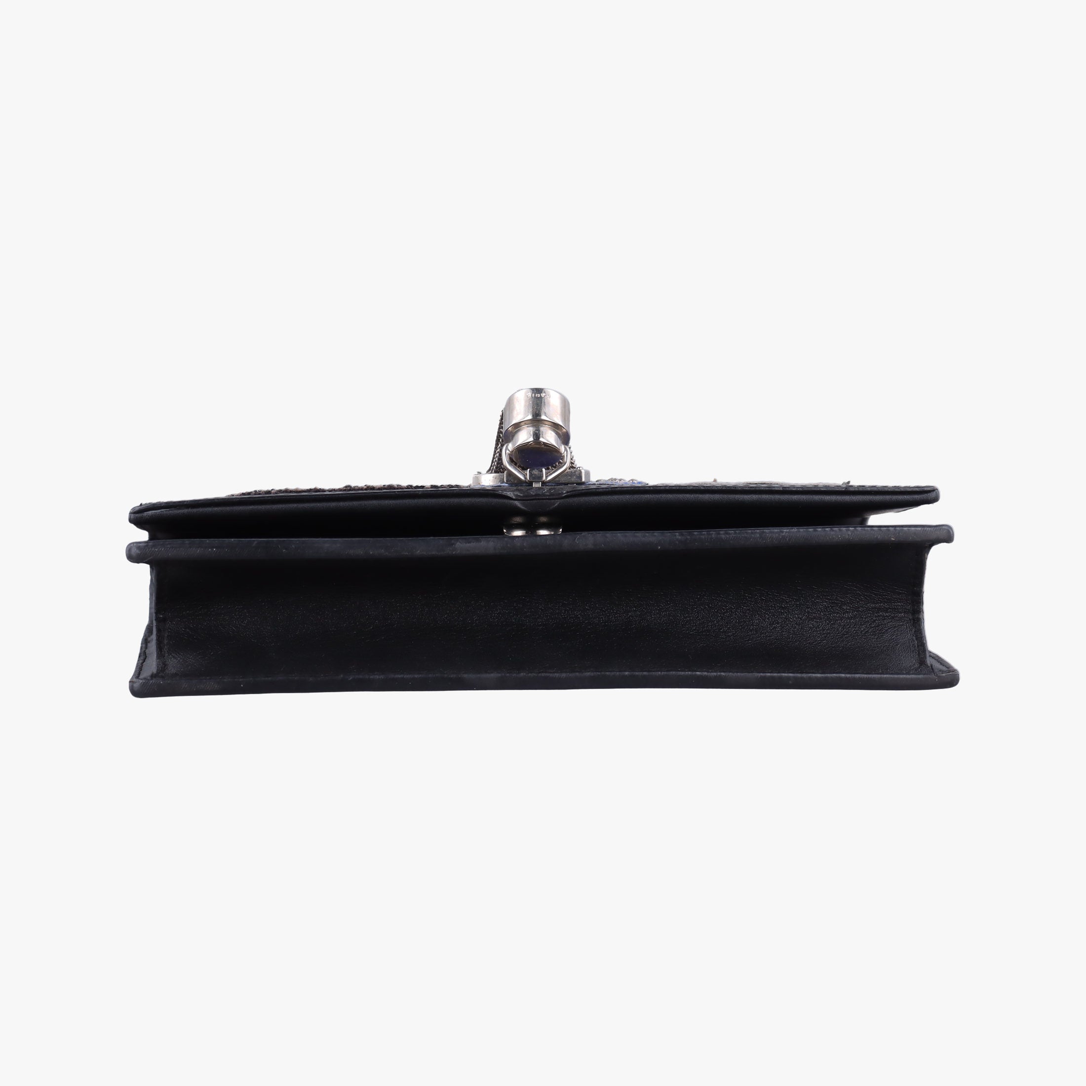 Pre-owned Yves Saint Laurent KATE Black Leather 455263 shoulderbag | stylenewstar