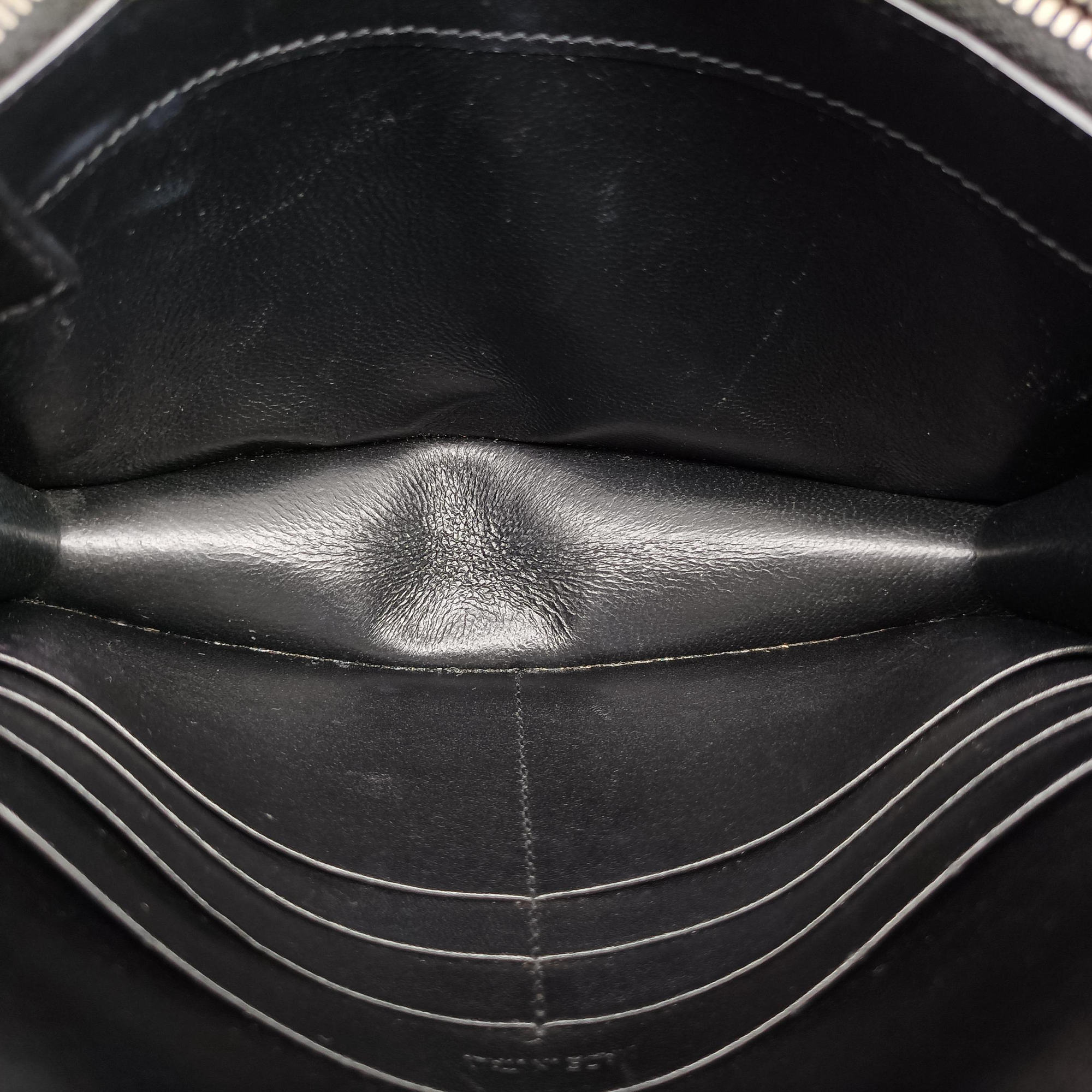 Pre-owned Yves Saint Laurent KATE Black Leather 455263 shoulderbag | stylenewstar