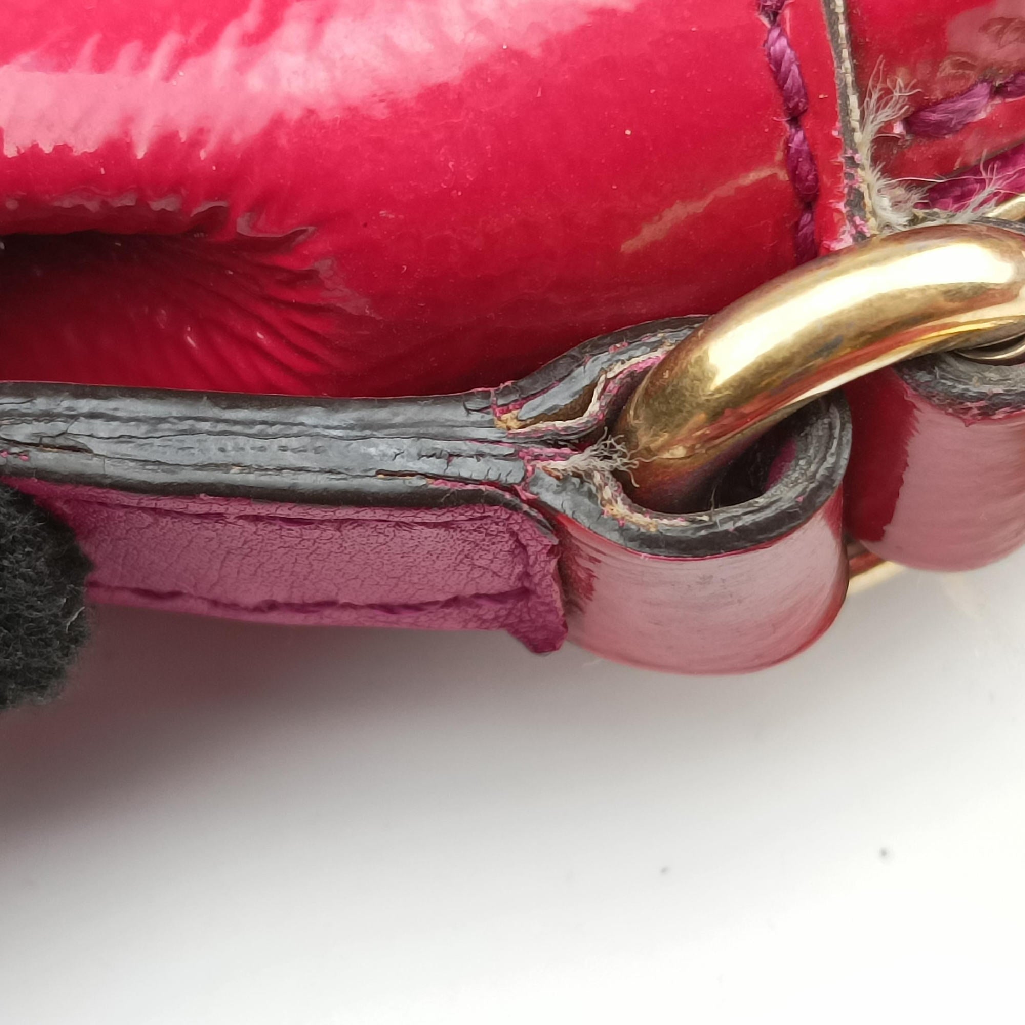 Vintage Gucci Soho Rose Patent Leather 308364 shoulderbag | stylenewstar