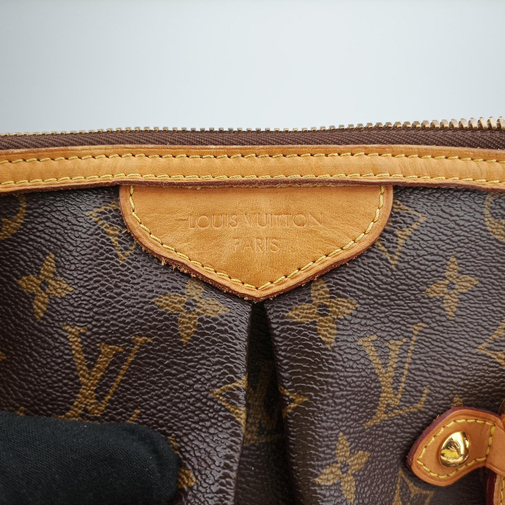Pre-owned Louis Vuitton PALERMO GM brown Monogram Canvas M40146 shoulderbag | stylenewstar