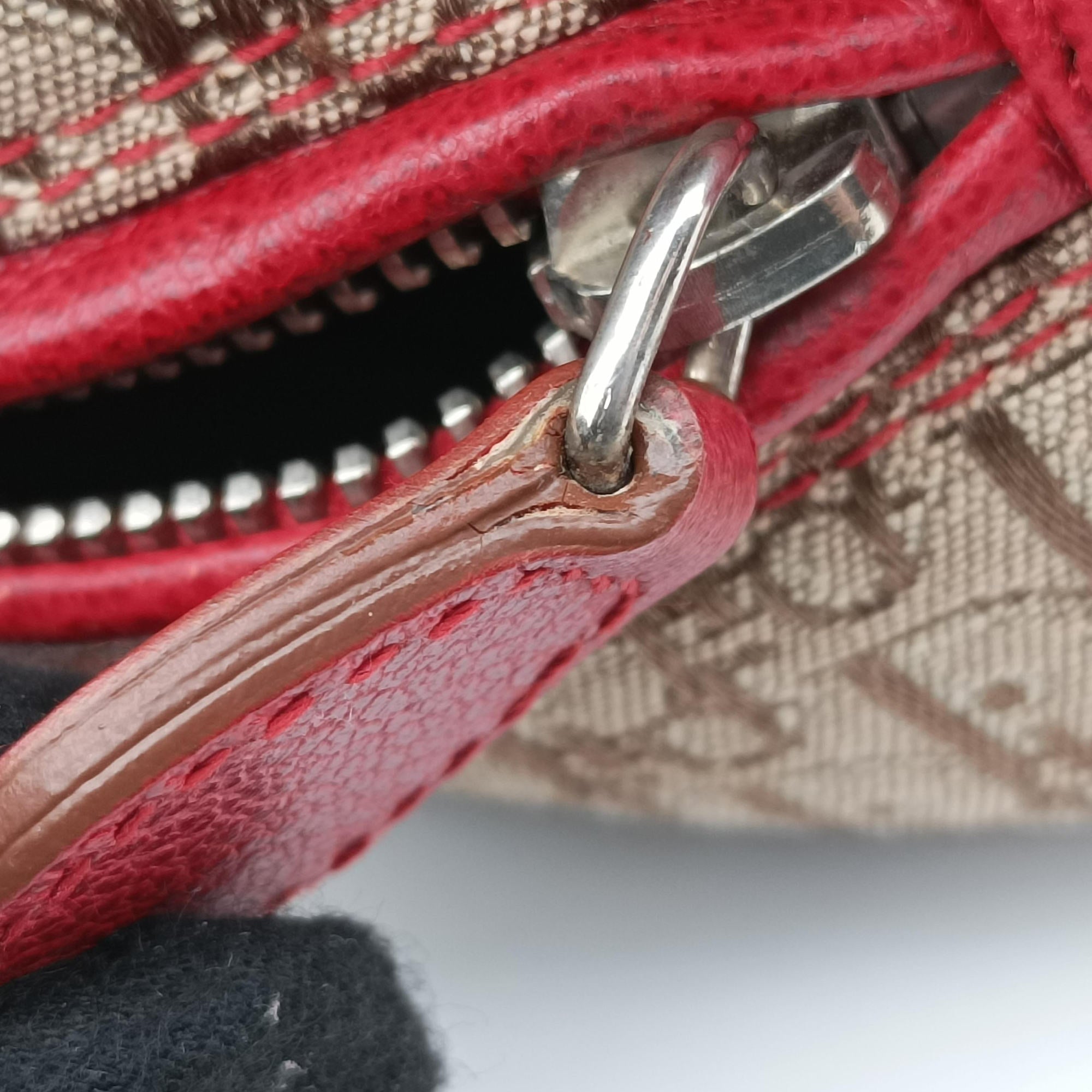 Pre-owned Christian Dior Rasta Trotter beige×Multicolour Canvas × Leather  handbag | stylenewstar