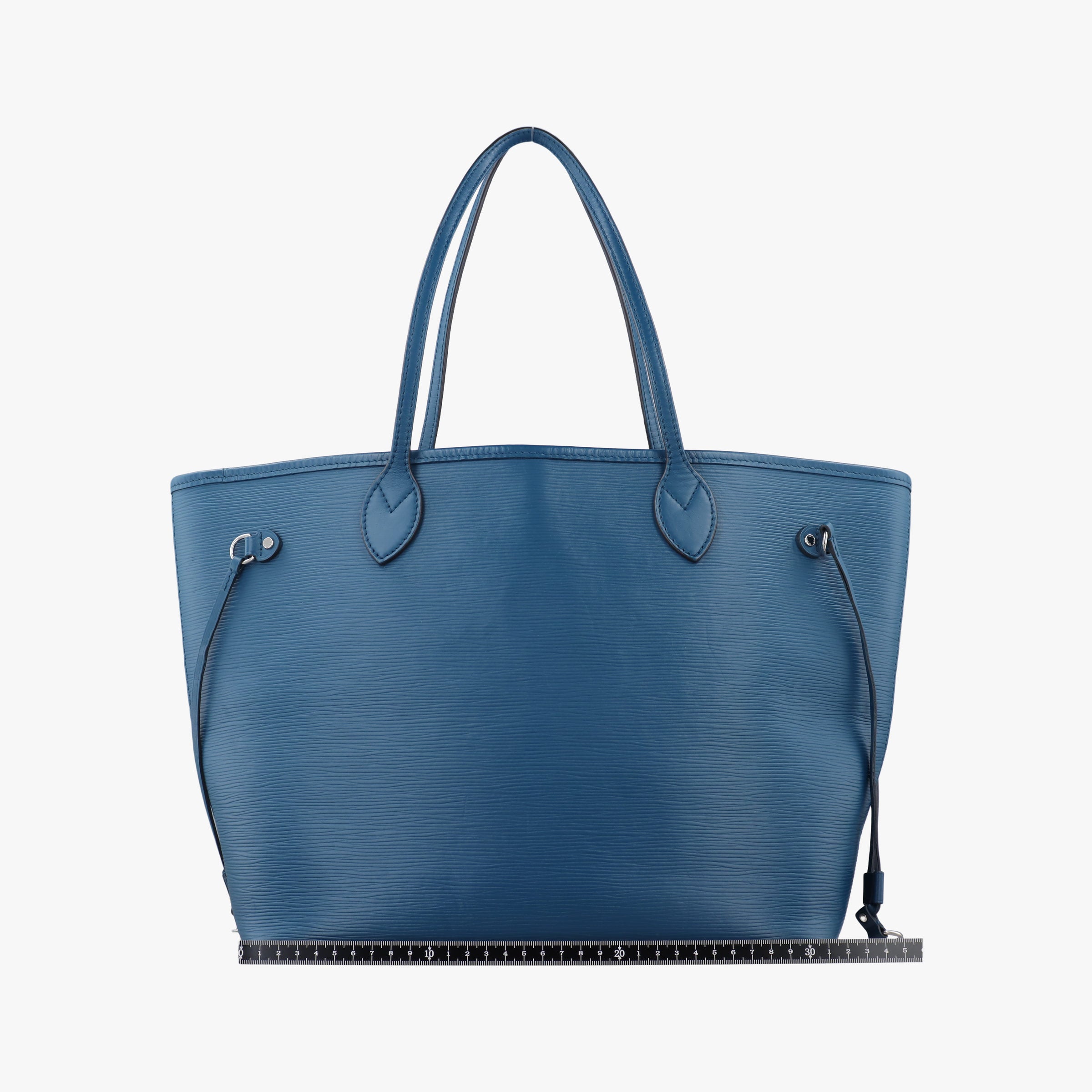 Vintage Louis Vuitton Neverfull MM Cyan Epi M40930 shoulderbag | stylenewstar