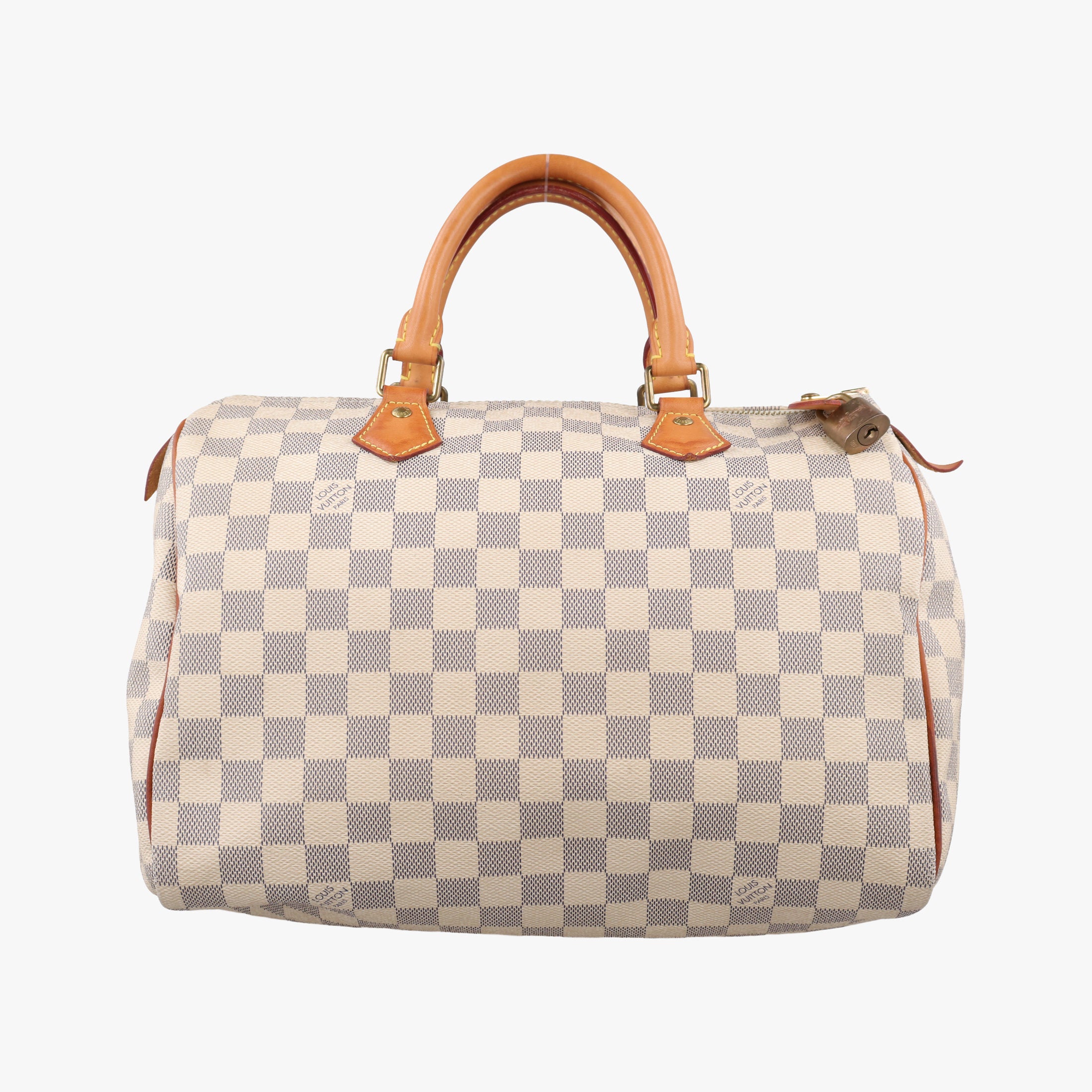 Pre-owned Louis Vuitton Speedy 30 AZUR Damier Canvas N41533 handbag | stylenewstar