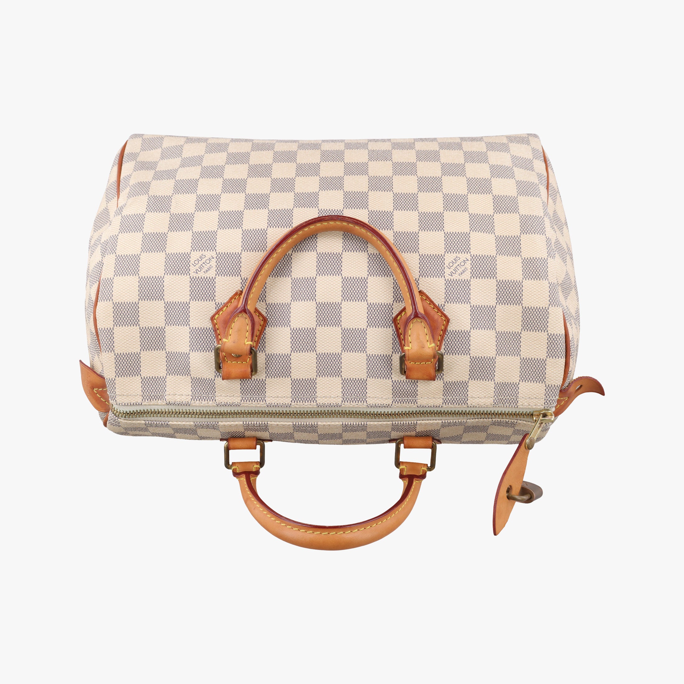 Pre-owned Louis Vuitton Speedy 30 AZUR Damier Canvas N41533 handbag | stylenewstar