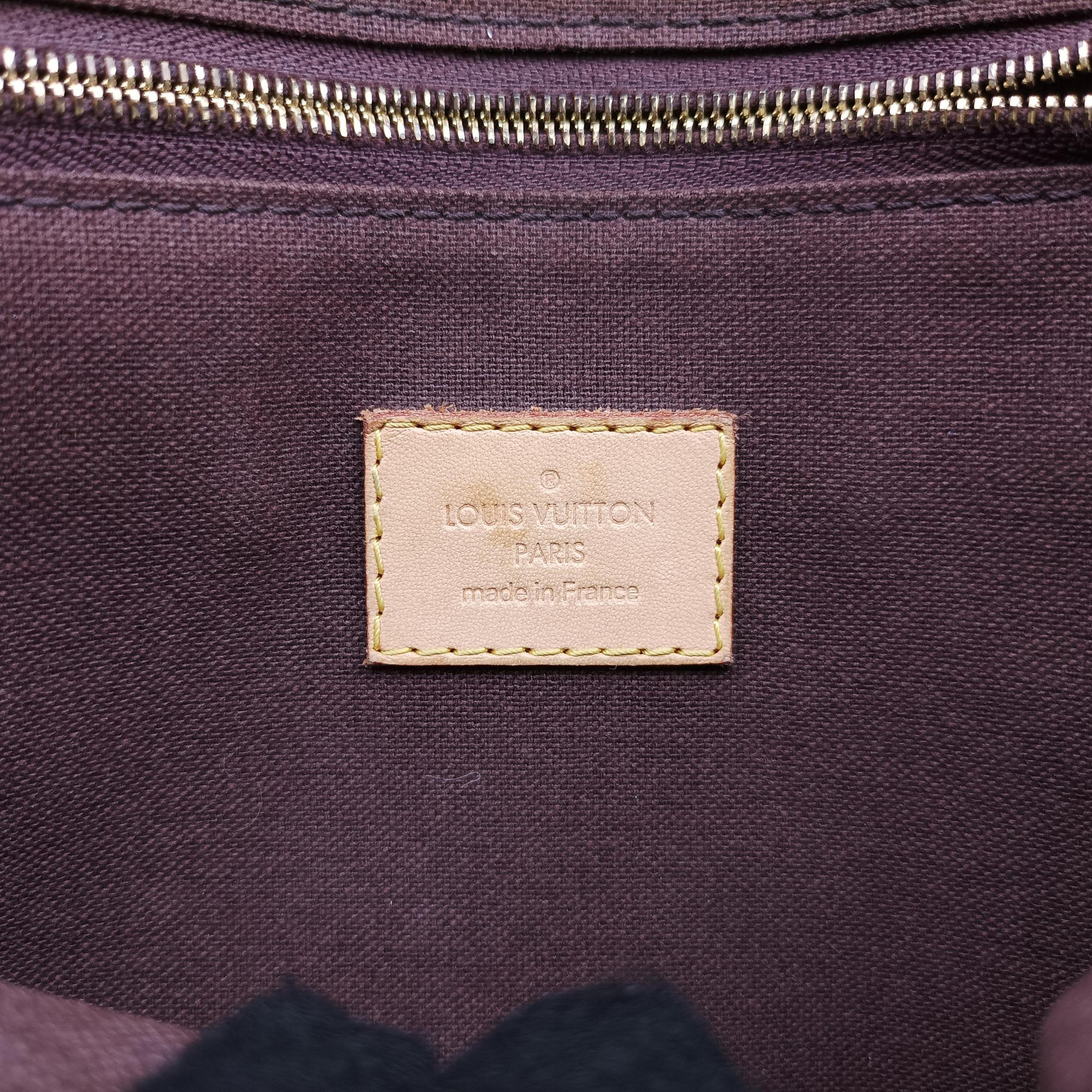 Pre-owned Louis Vuitton Menilmontant PM Brown Monogram canvas M40474 shoulderbag | stylenewstar