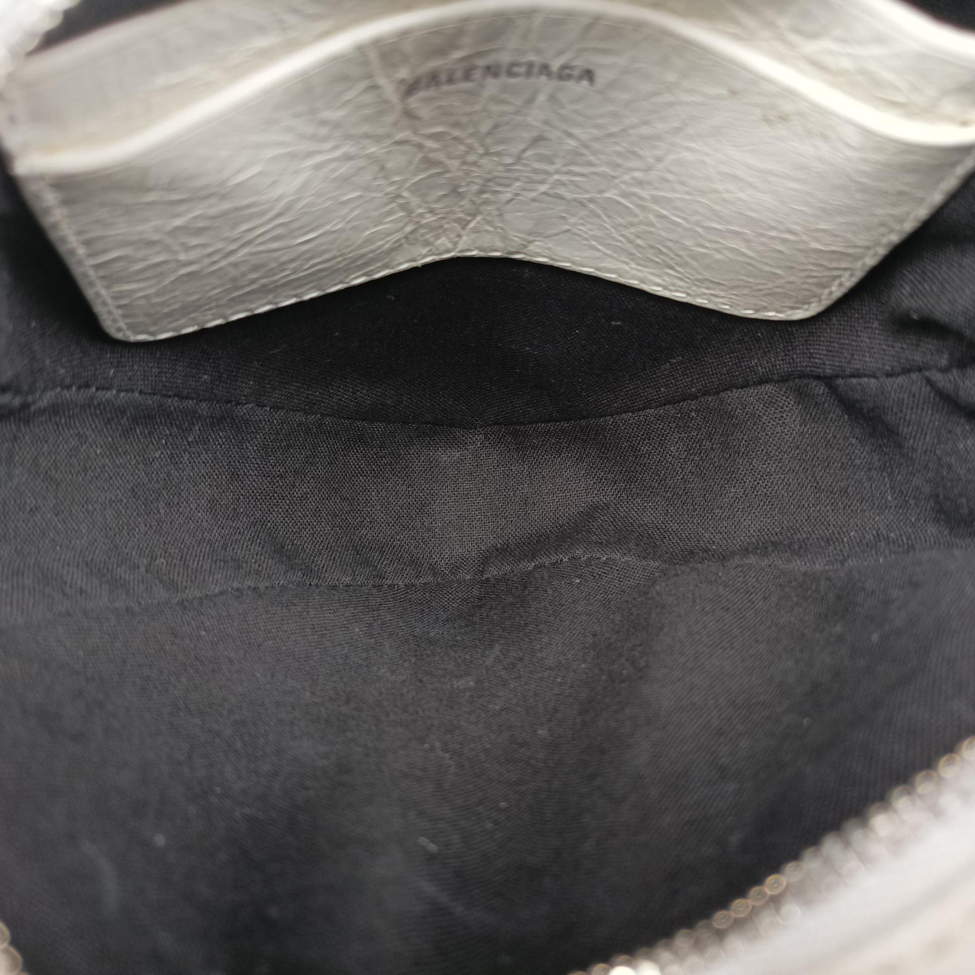 Vintage Balenciaga Le Cagole Heart Mini White lambskin  shoulderbag | stylenewstar