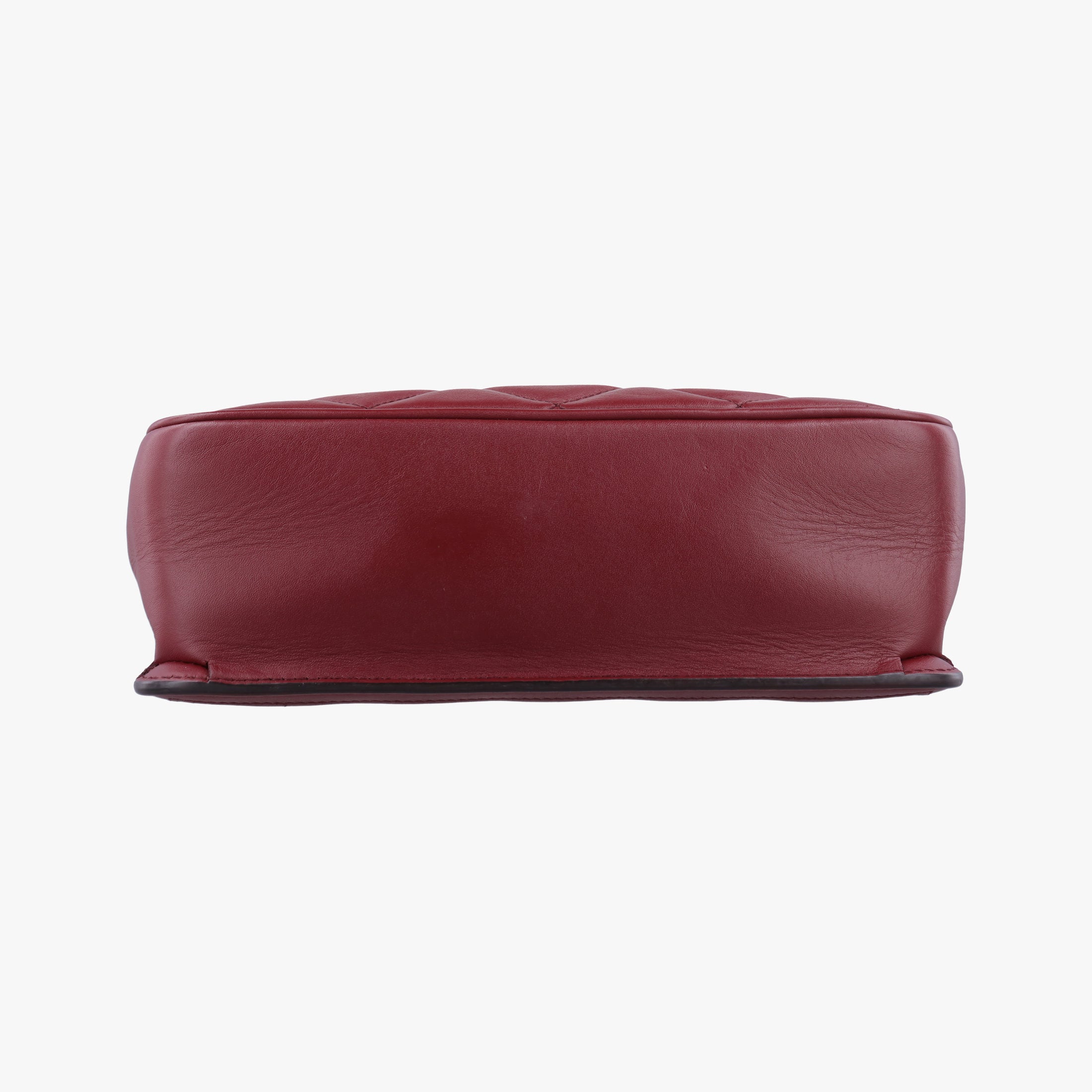 Pre-owned Gucci Mini Deco Burgundy Leather 740834 shoulderbag | stylenewstar