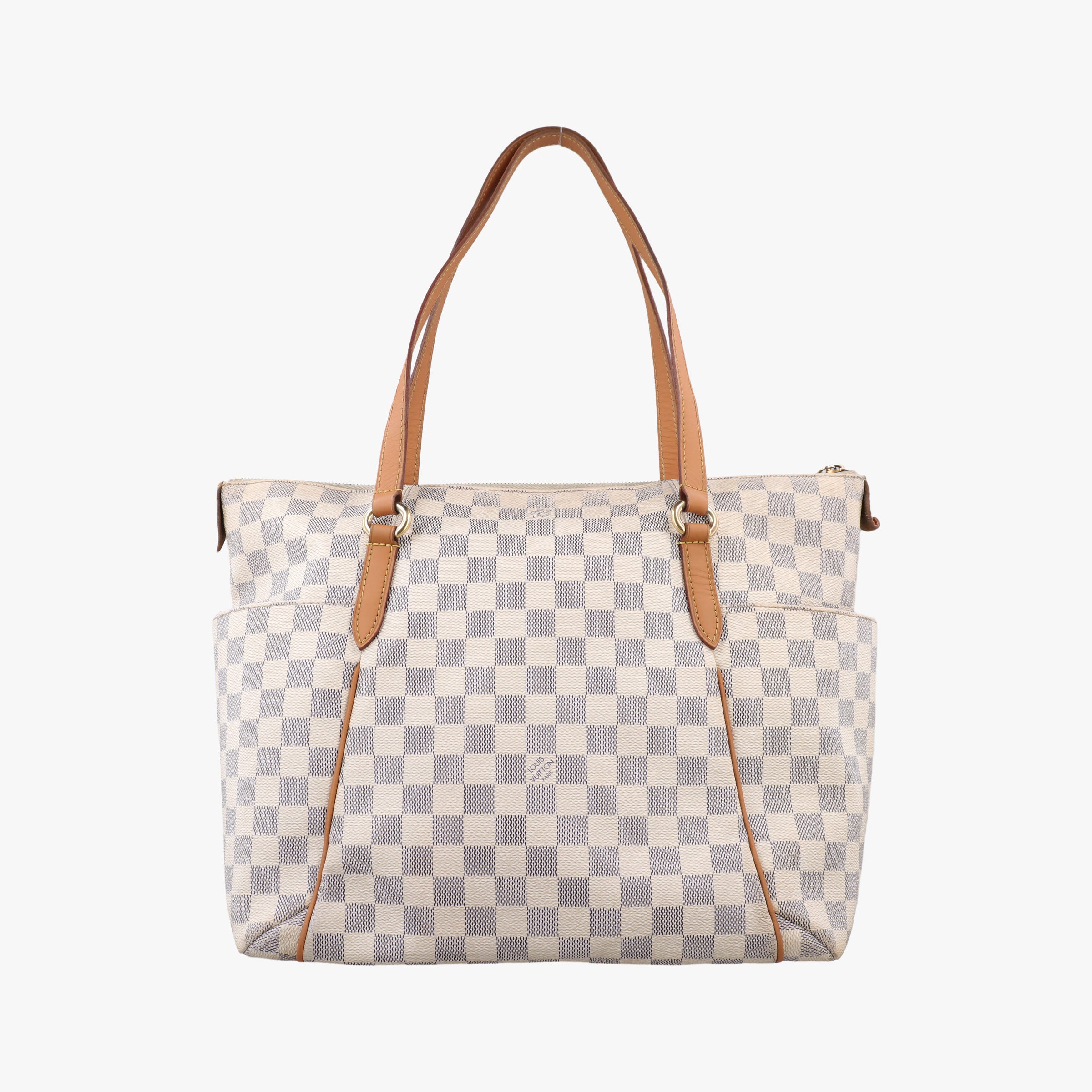 Pre-owned Louis Vuitton TOTALLY MM Azur Damier Canvas N51262 shoulderbag | stylenewstar