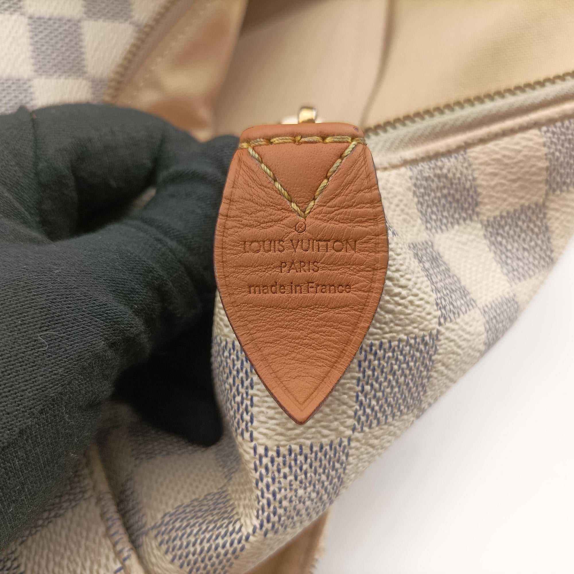 Pre-owned Louis Vuitton TOTALLY MM Azur Damier Canvas N51262 shoulderbag | stylenewstar
