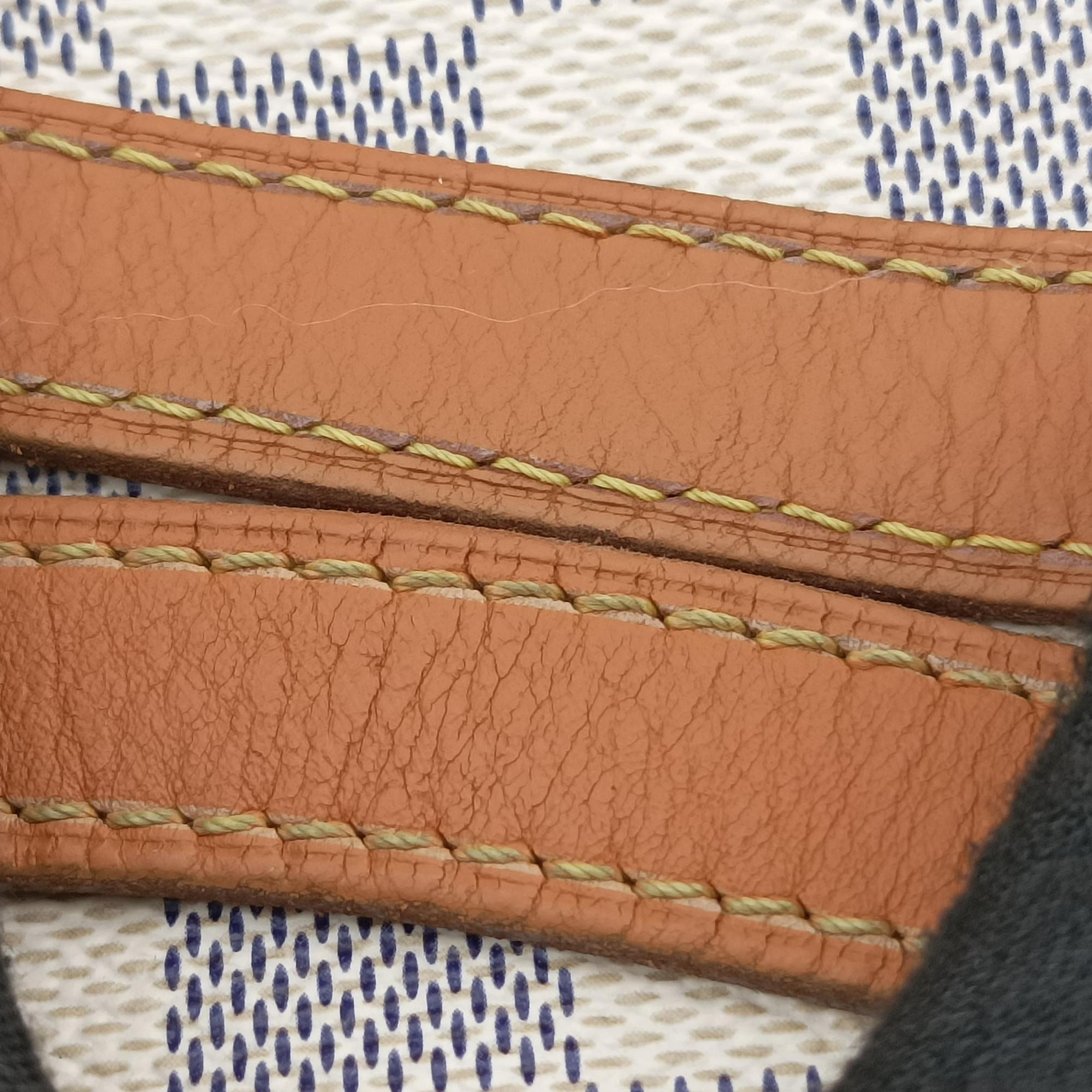 Pre-owned Louis Vuitton TOTALLY MM Azur Damier Canvas N51262 shoulderbag | stylenewstar