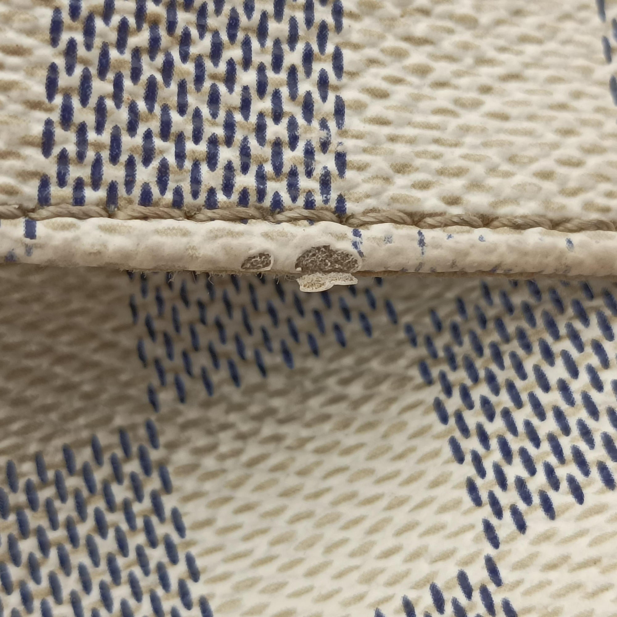 Pre-owned Louis Vuitton TOTALLY MM Azur Damier Canvas N51262 shoulderbag | stylenewstar