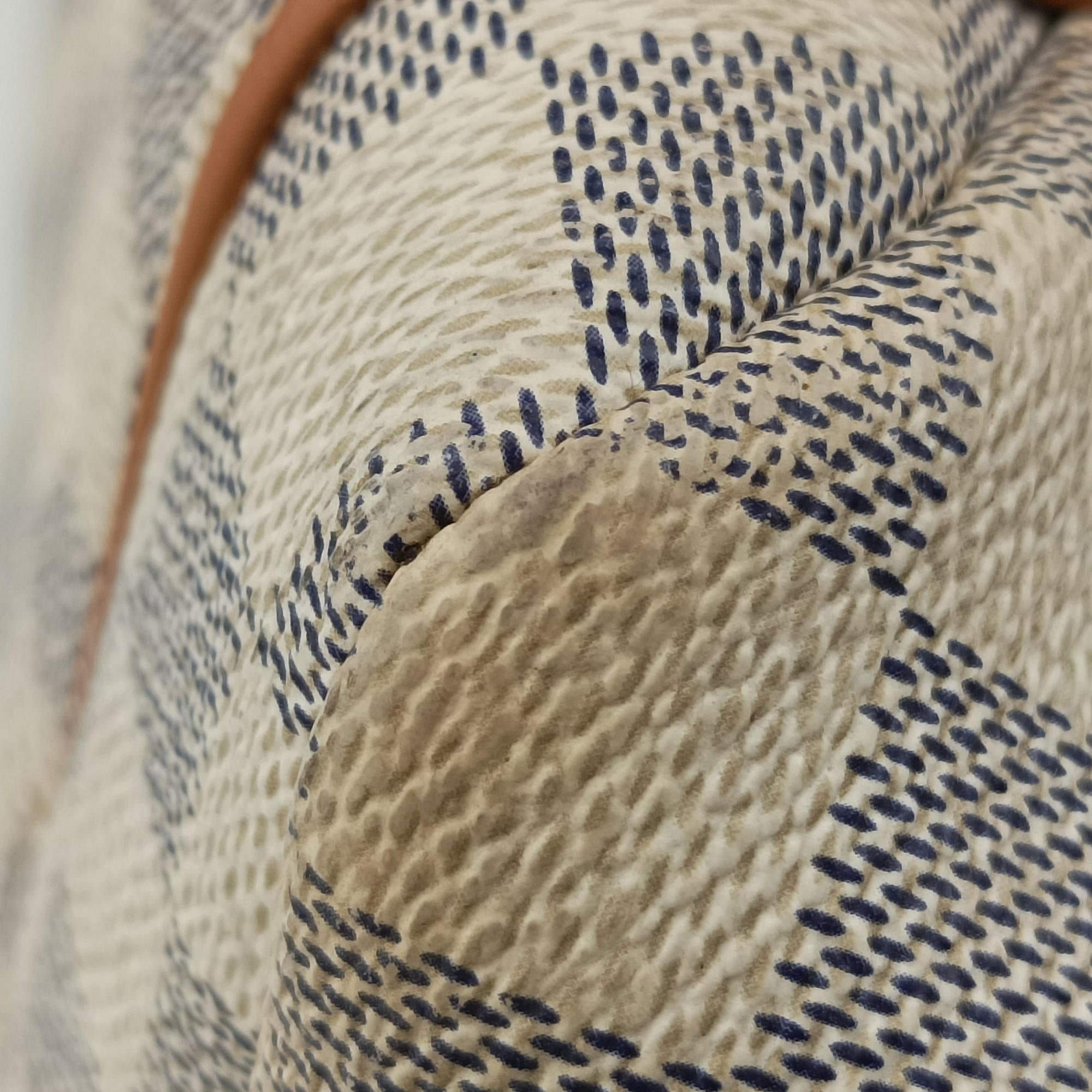 Pre-owned Louis Vuitton TOTALLY MM Azur Damier Canvas N51262 shoulderbag | stylenewstar