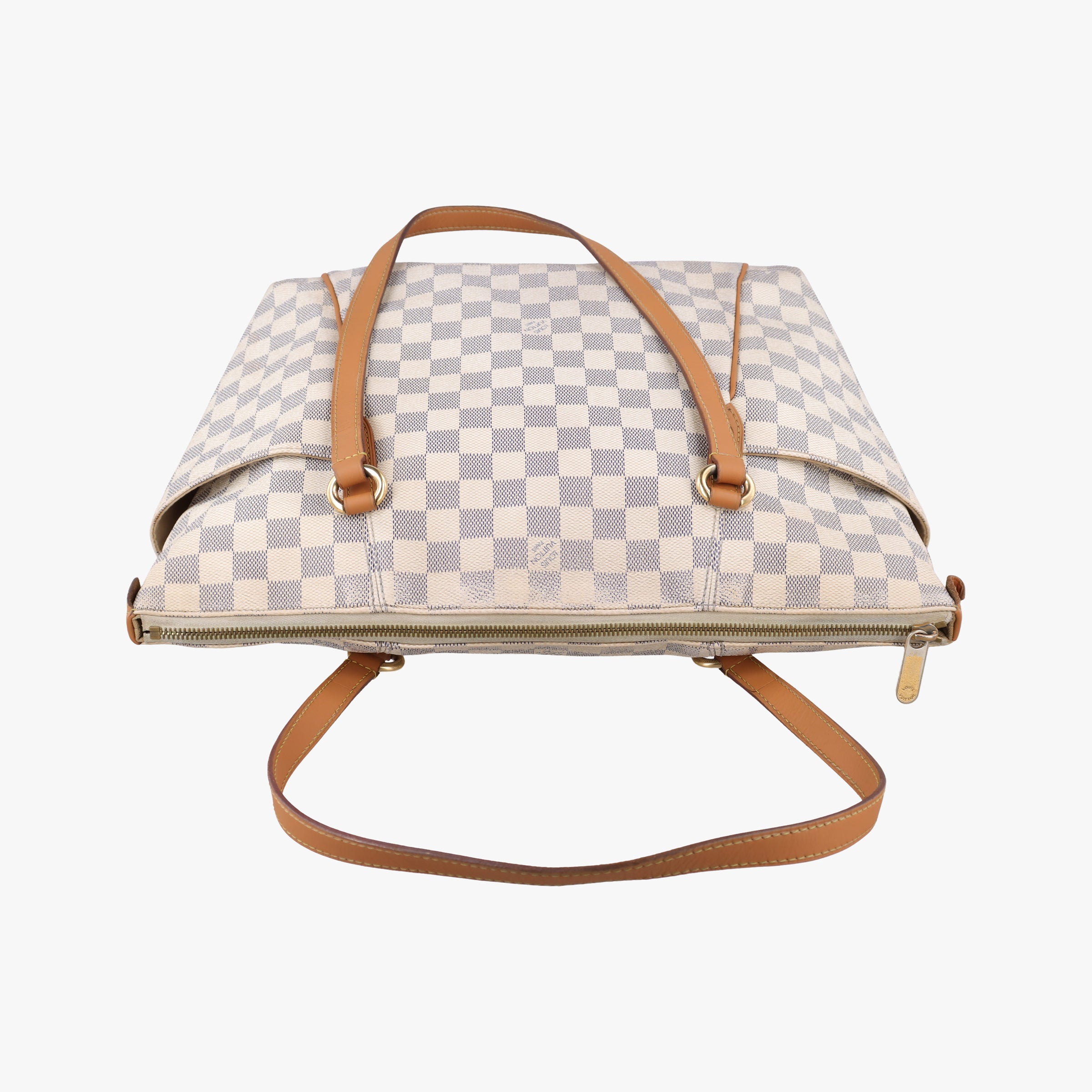 Pre-owned Louis Vuitton TOTALLY MM Azur Damier Canvas N51262 shoulderbag | stylenewstar