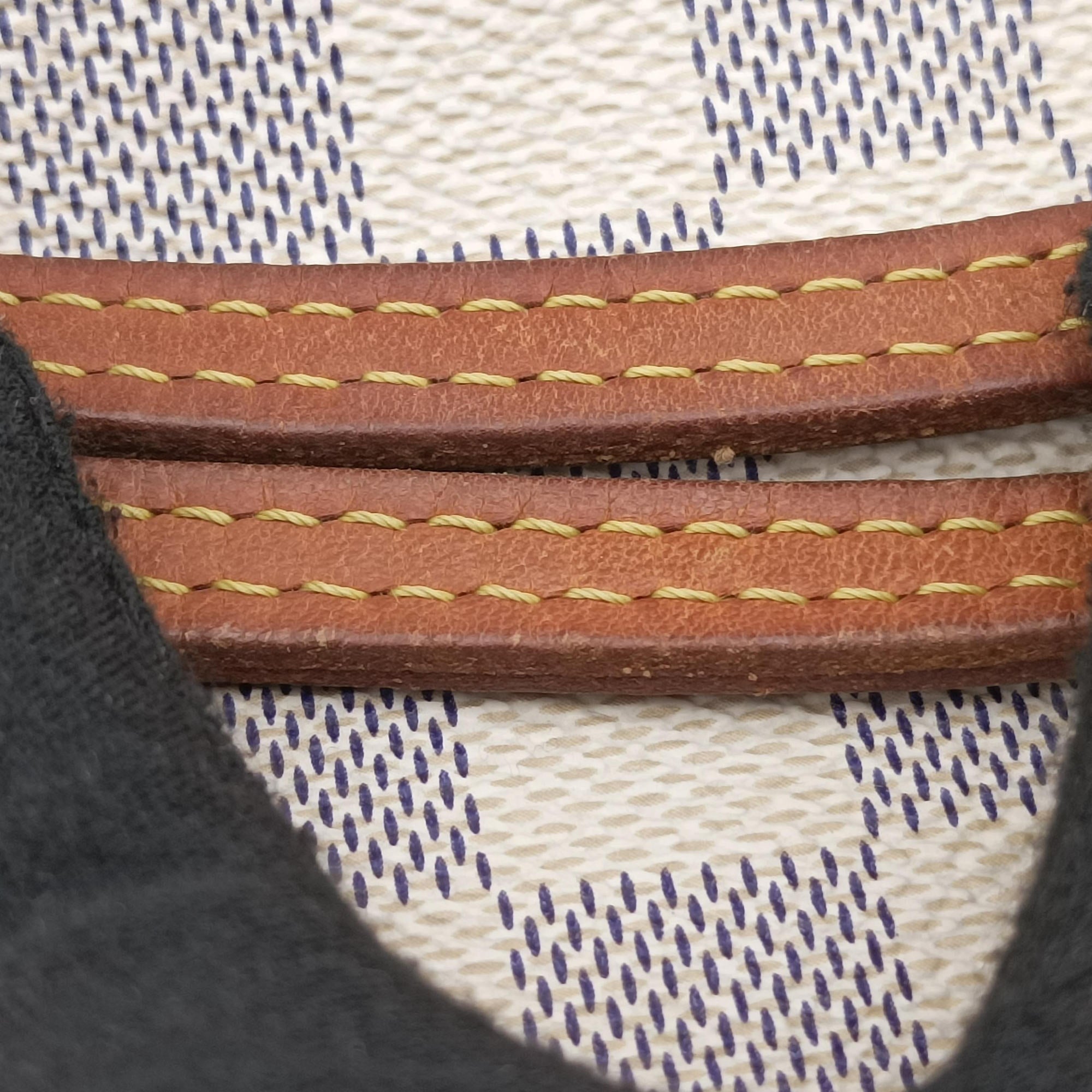 Pre-owned Louis Vuitton Neverfull MM Azur Damier Canvas N51107 shoulderbag | stylenewstar