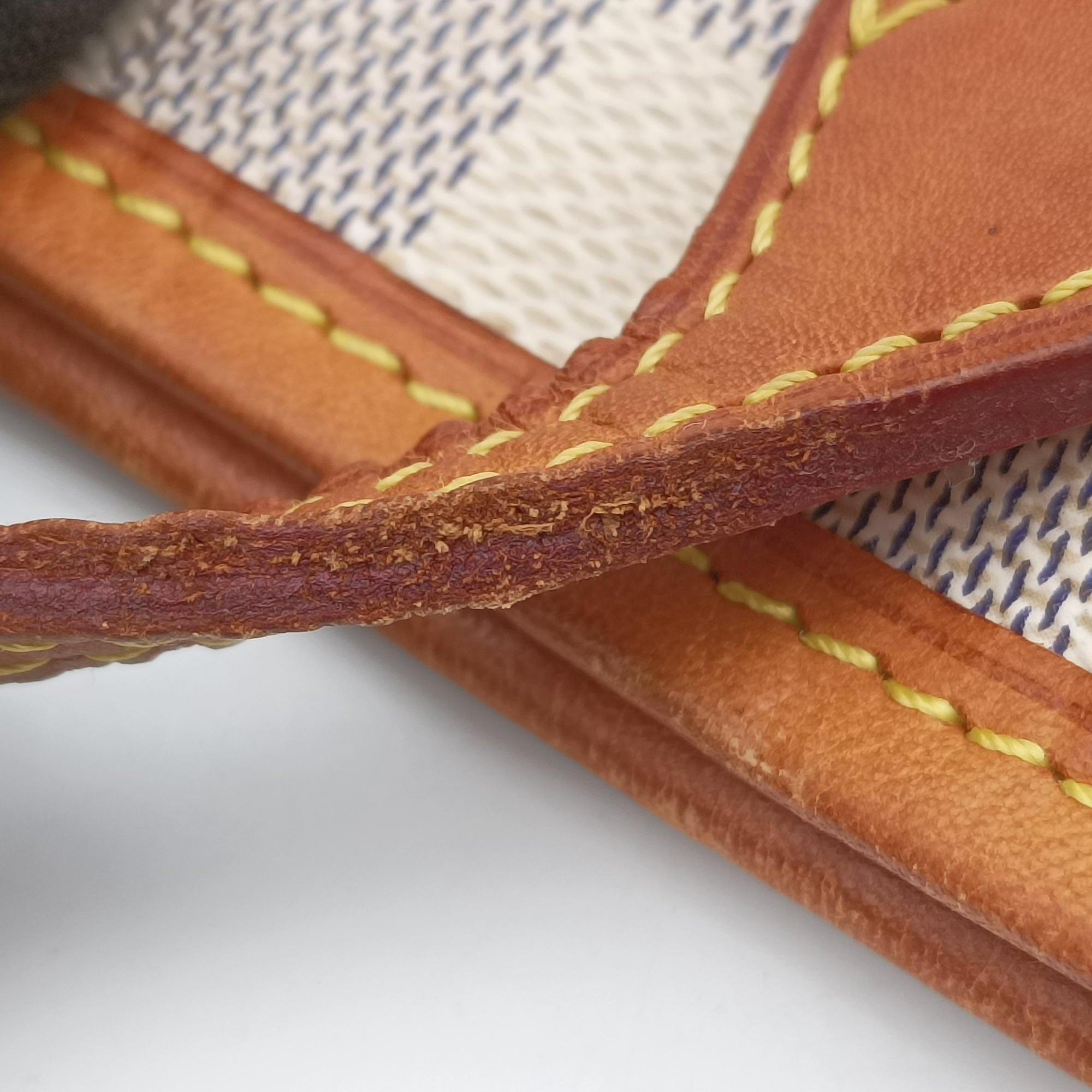 Pre-owned Louis Vuitton Neverfull MM Azur Damier Canvas N51107 shoulderbag | stylenewstar