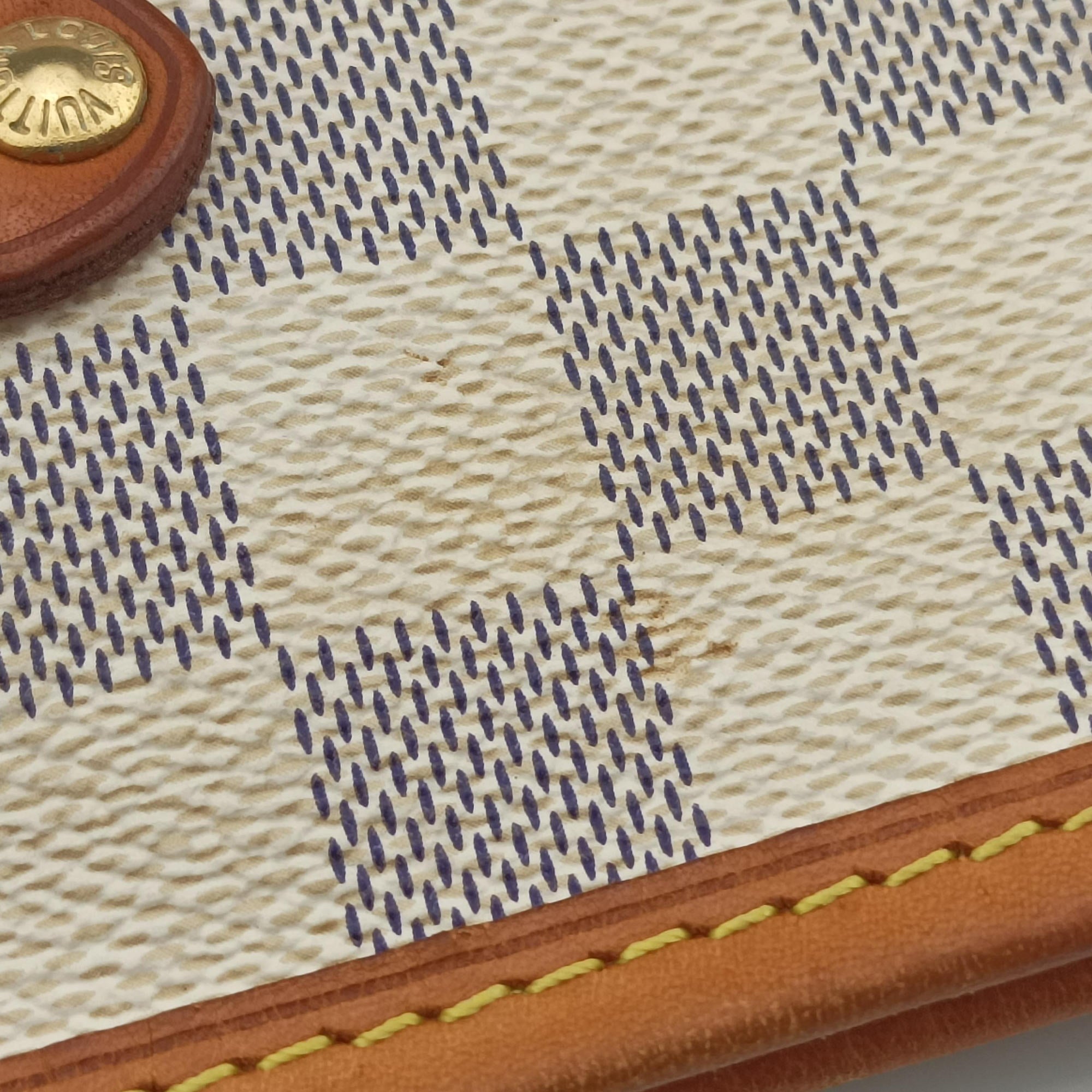 Pre-owned Louis Vuitton Neverfull MM Azur Damier Canvas N51107 shoulderbag | stylenewstar