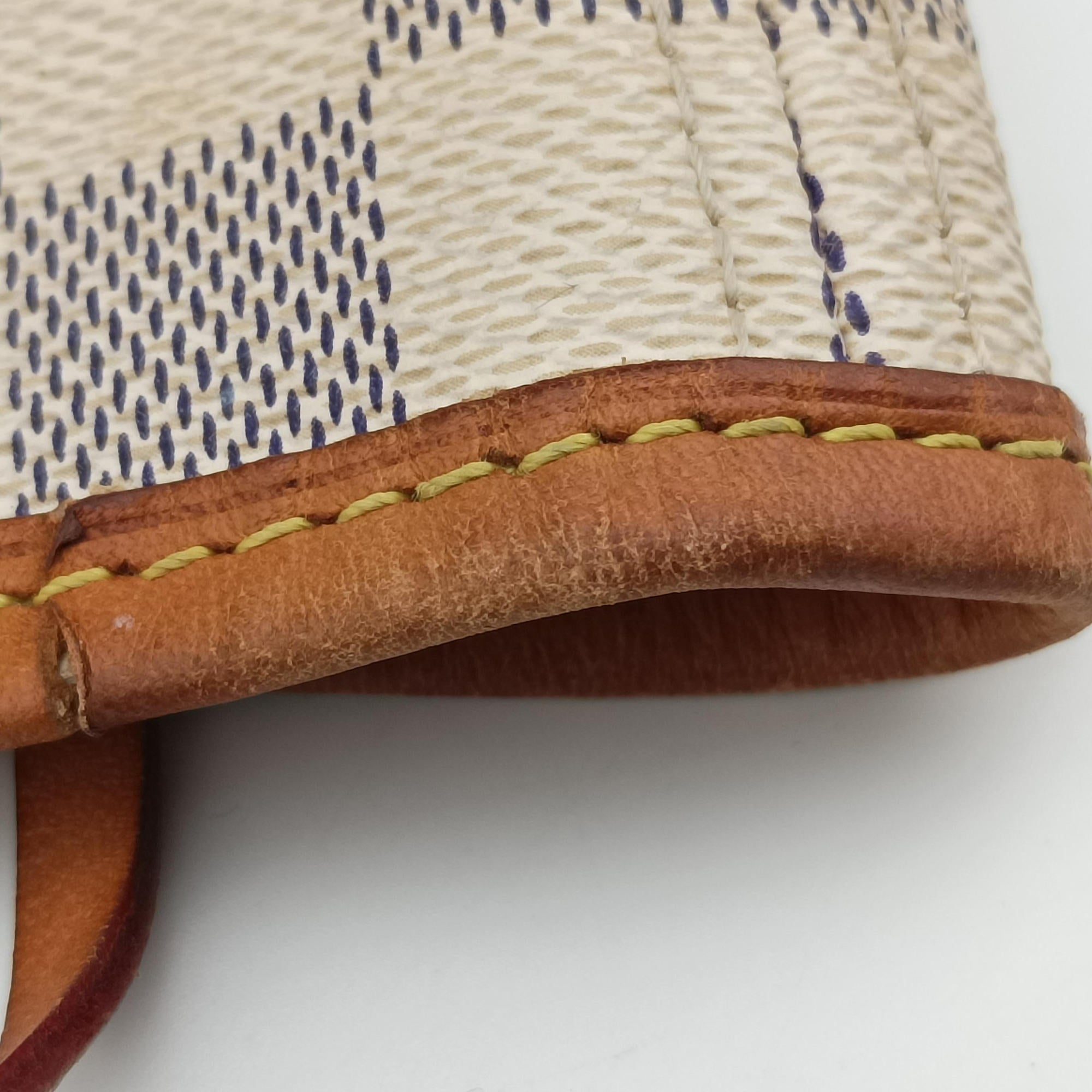 Pre-owned Louis Vuitton Neverfull MM Azur Damier Canvas N51107 shoulderbag | stylenewstar