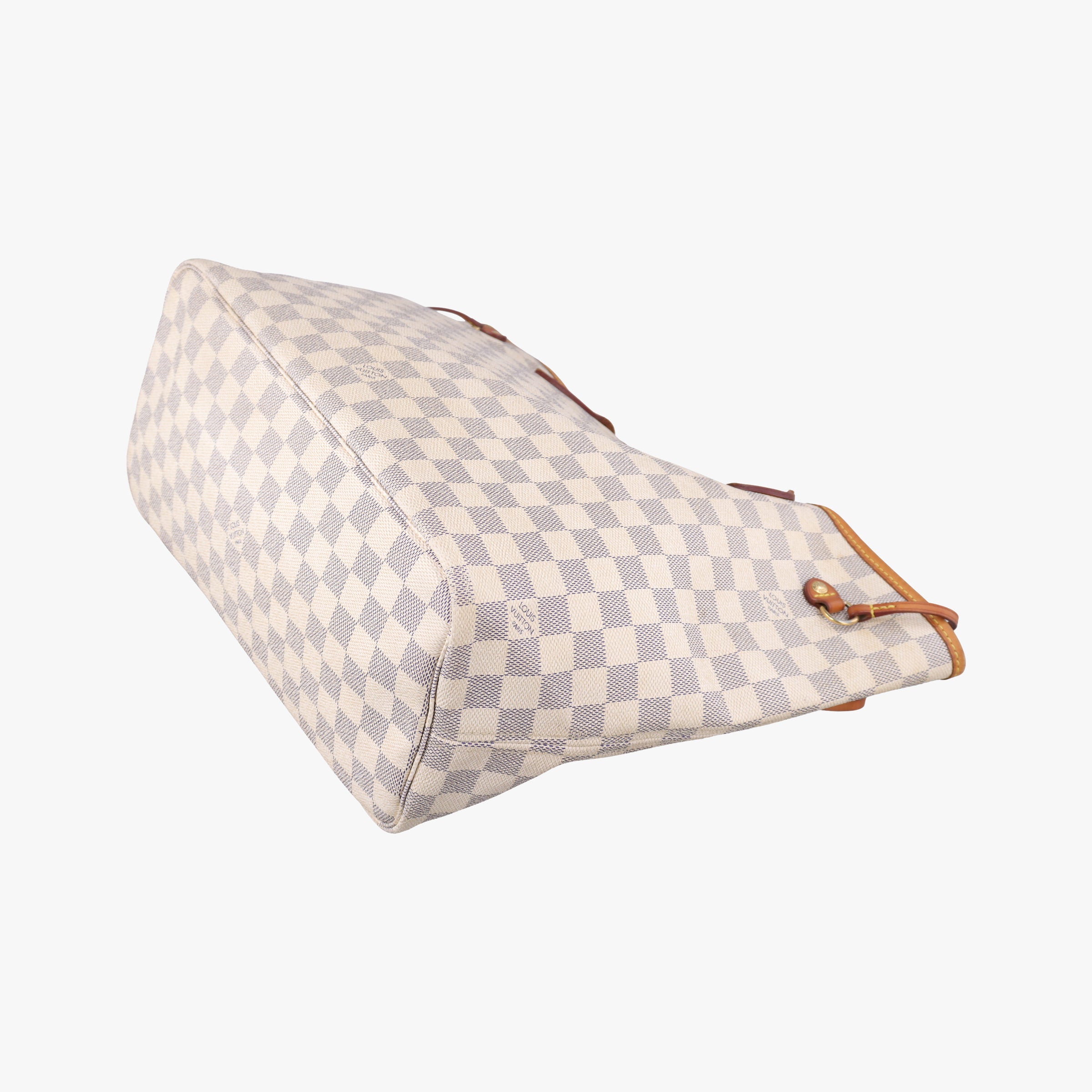 Pre-owned Louis Vuitton Neverfull MM Azur Damier Canvas N51107 shoulderbag | stylenewstar
