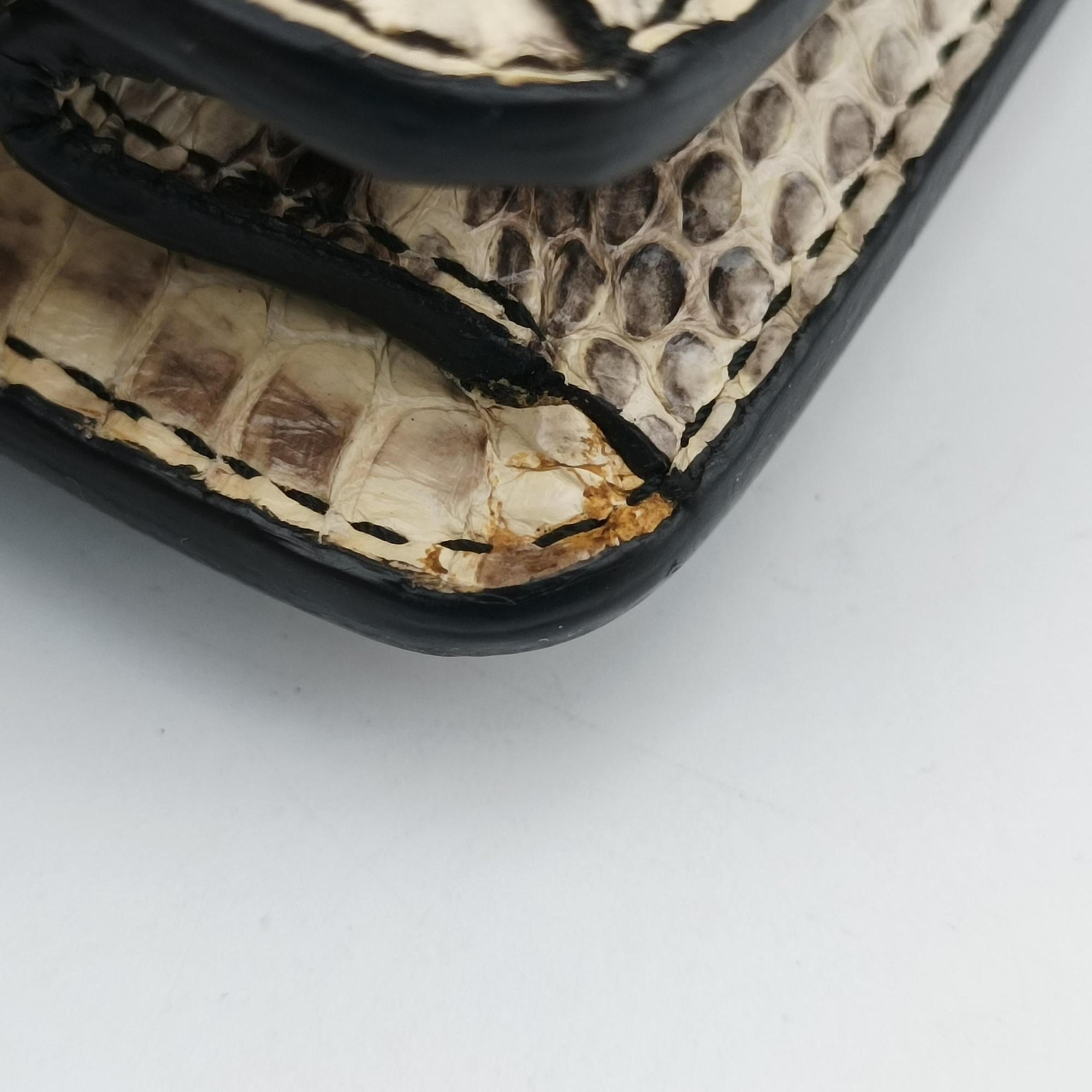 Secondhand Gucci Dionysus Beige×Multicolour PVC coated canvas×snakeskin 400235 shoulderbag | stylenewstar