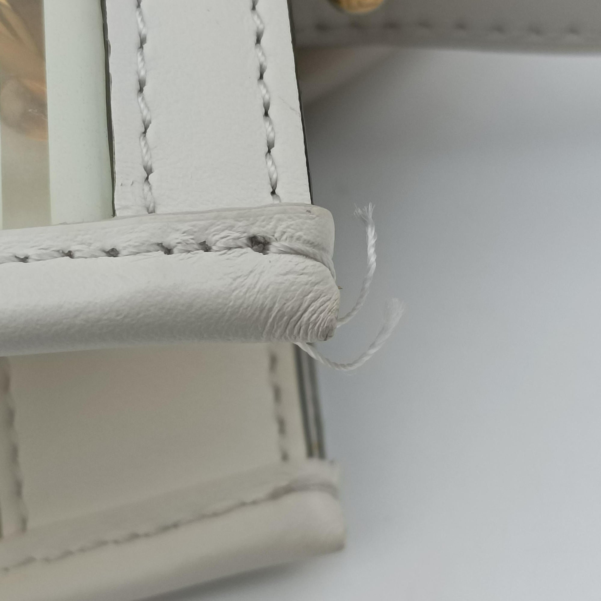 Pre-owned Fendi Runaway Shopper White PVC coated canvas×Leather 8BH353 shoulderbag | stylenewstar