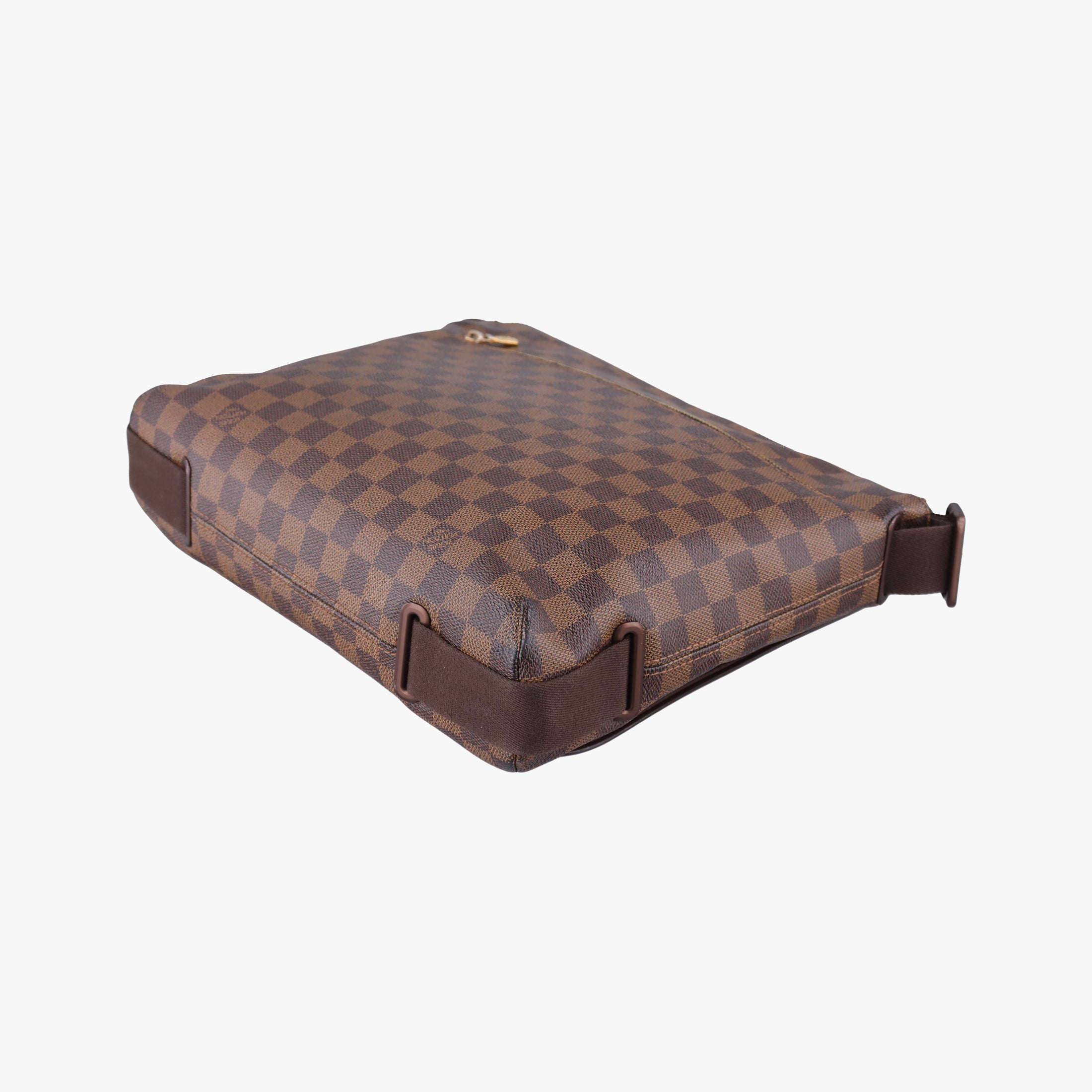 Vintage Louis Vuitton BROOKLYN MM EBENE Damier Canvas N51211 shoulderbag | stylenewstar