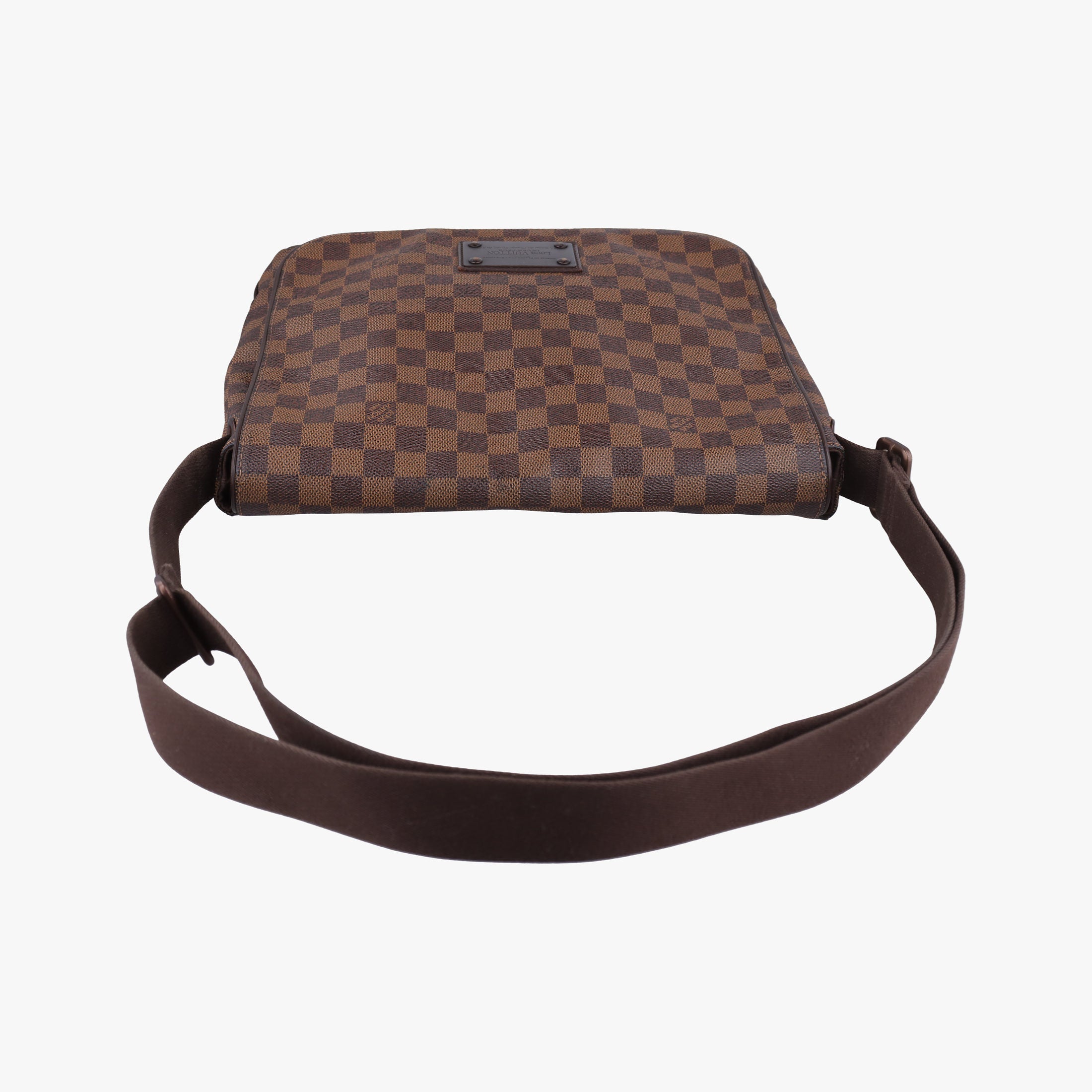 Vintage Louis Vuitton BROOKLYN MM EBENE Damier Canvas N51211 shoulderbag | stylenewstar