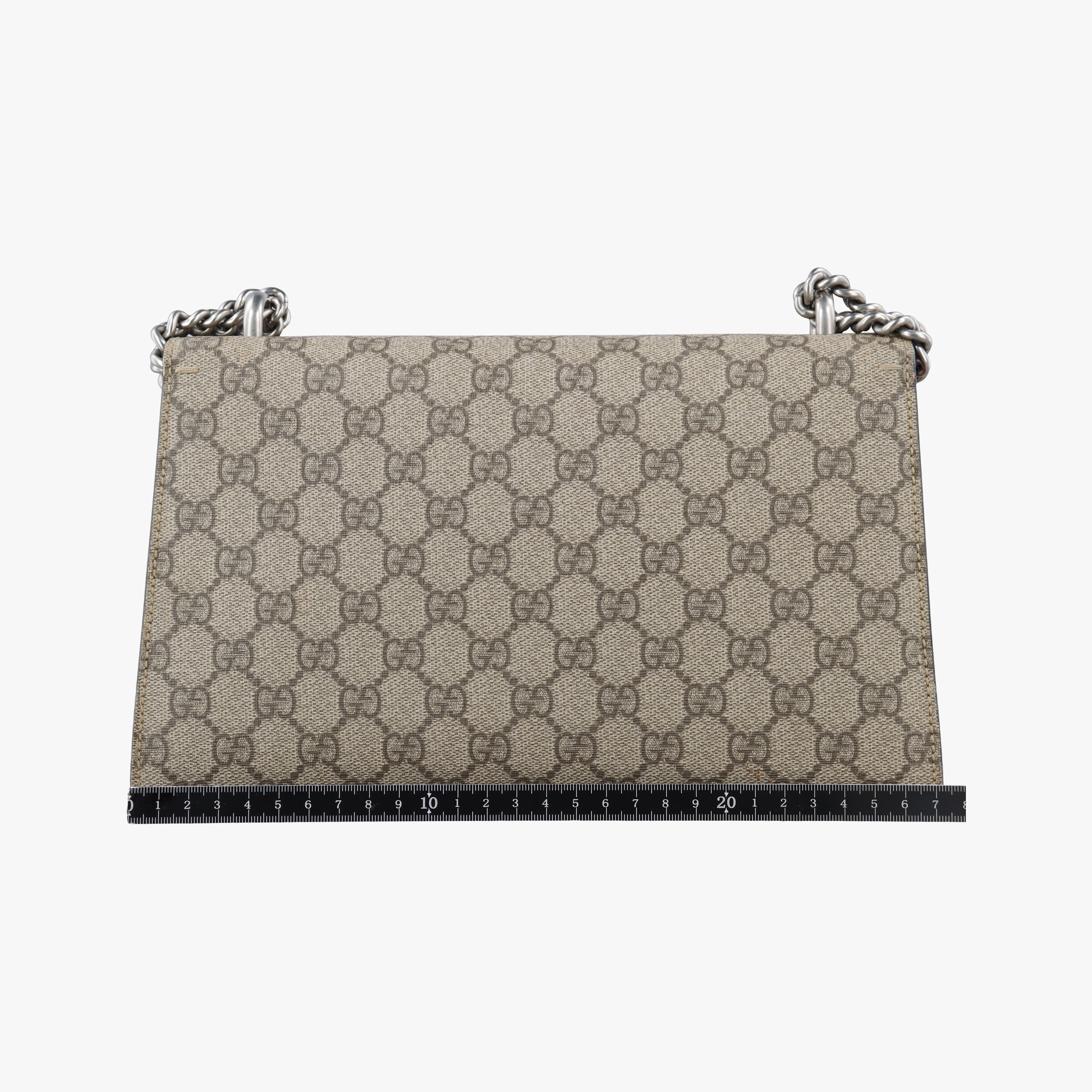 Secondhand Gucci Dionysus beige×red PVC coated canvas x Suede 400249 shoulderbag | stylenewstar