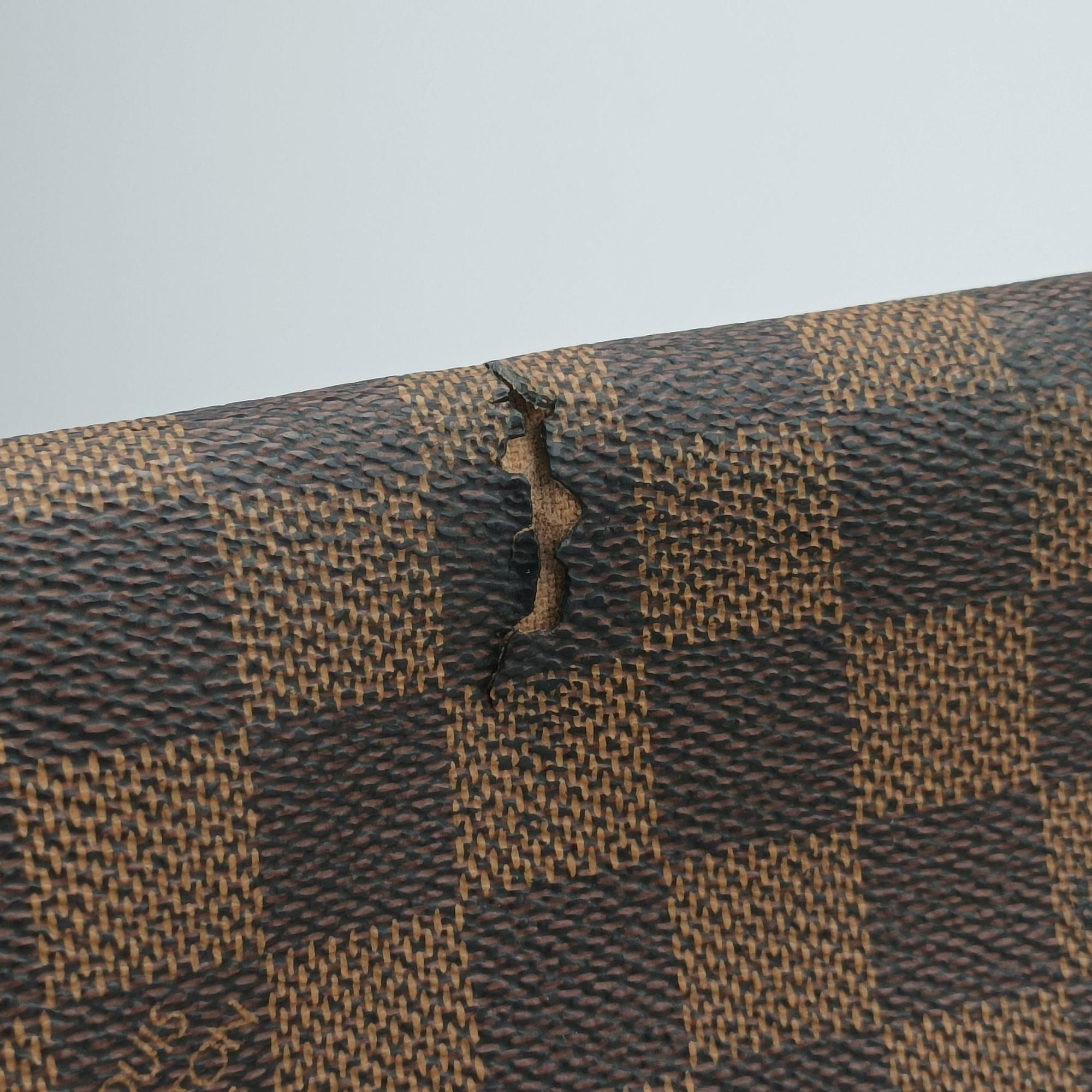 Pre-owned Louis Vuitton BROOKLYN MM EBENE Damier Canvas N51211 shoulderbag | stylenewstar