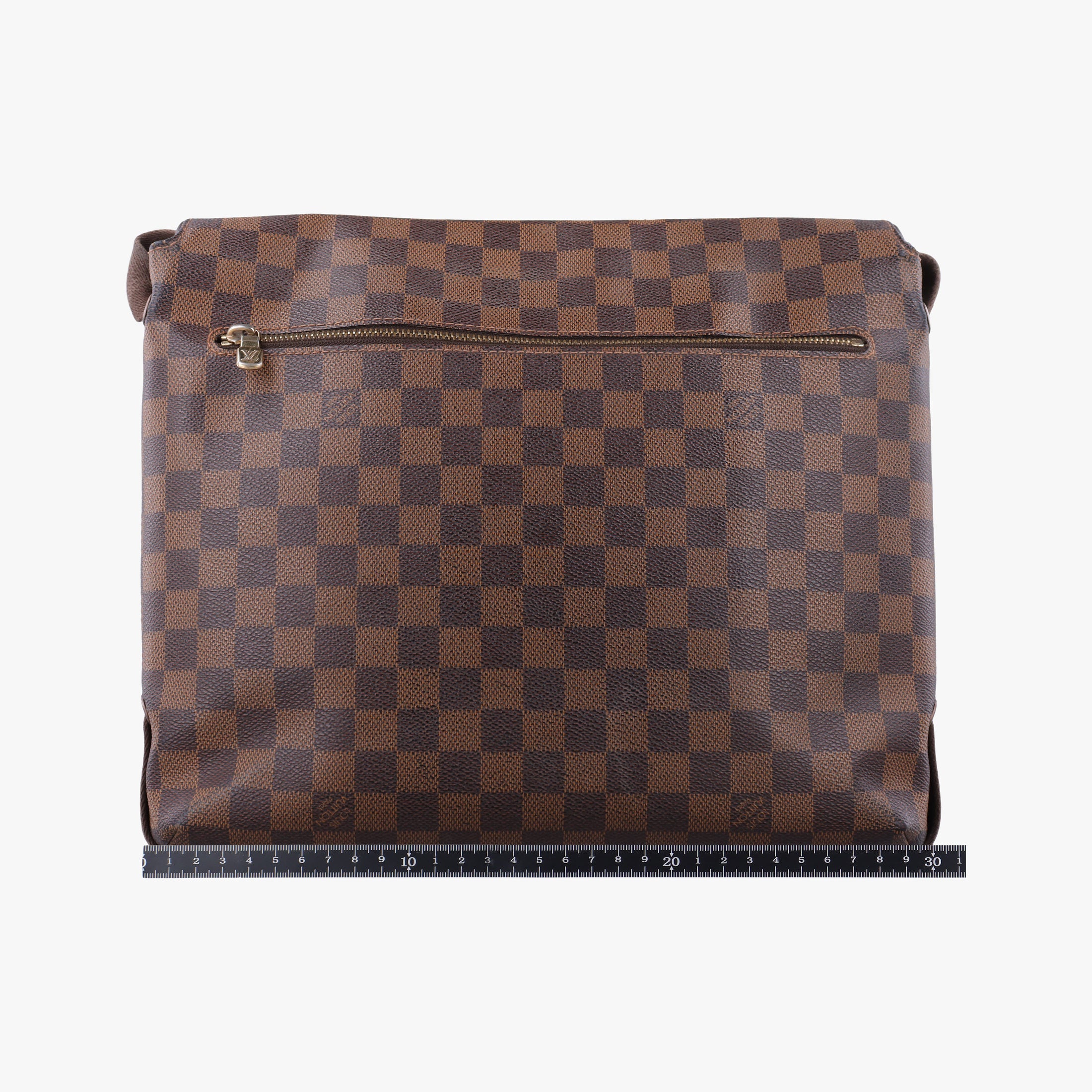 Pre-owned Louis Vuitton BROOKLYN MM EBENE Damier Canvas N51211 shoulderbag | stylenewstar