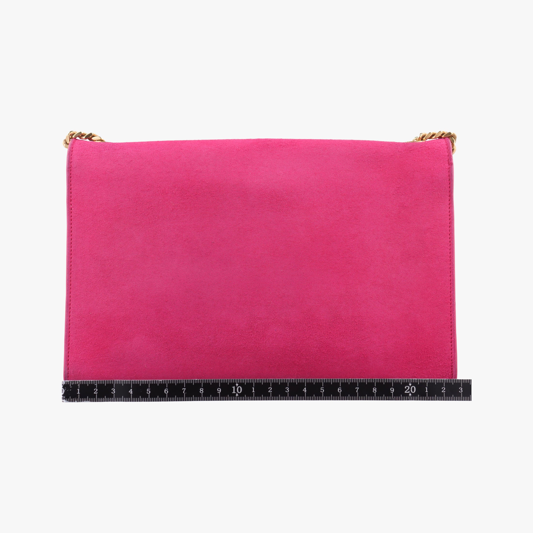 Vintage Yves Saint Laurent KATE Rose Suede 354119 shoulderbag | stylenewstar