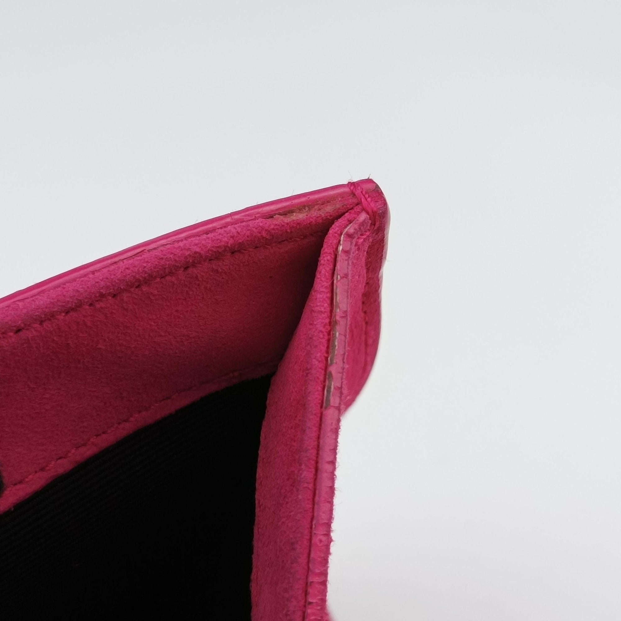 Vintage Yves Saint Laurent KATE Rose Suede 354119 shoulderbag | stylenewstar