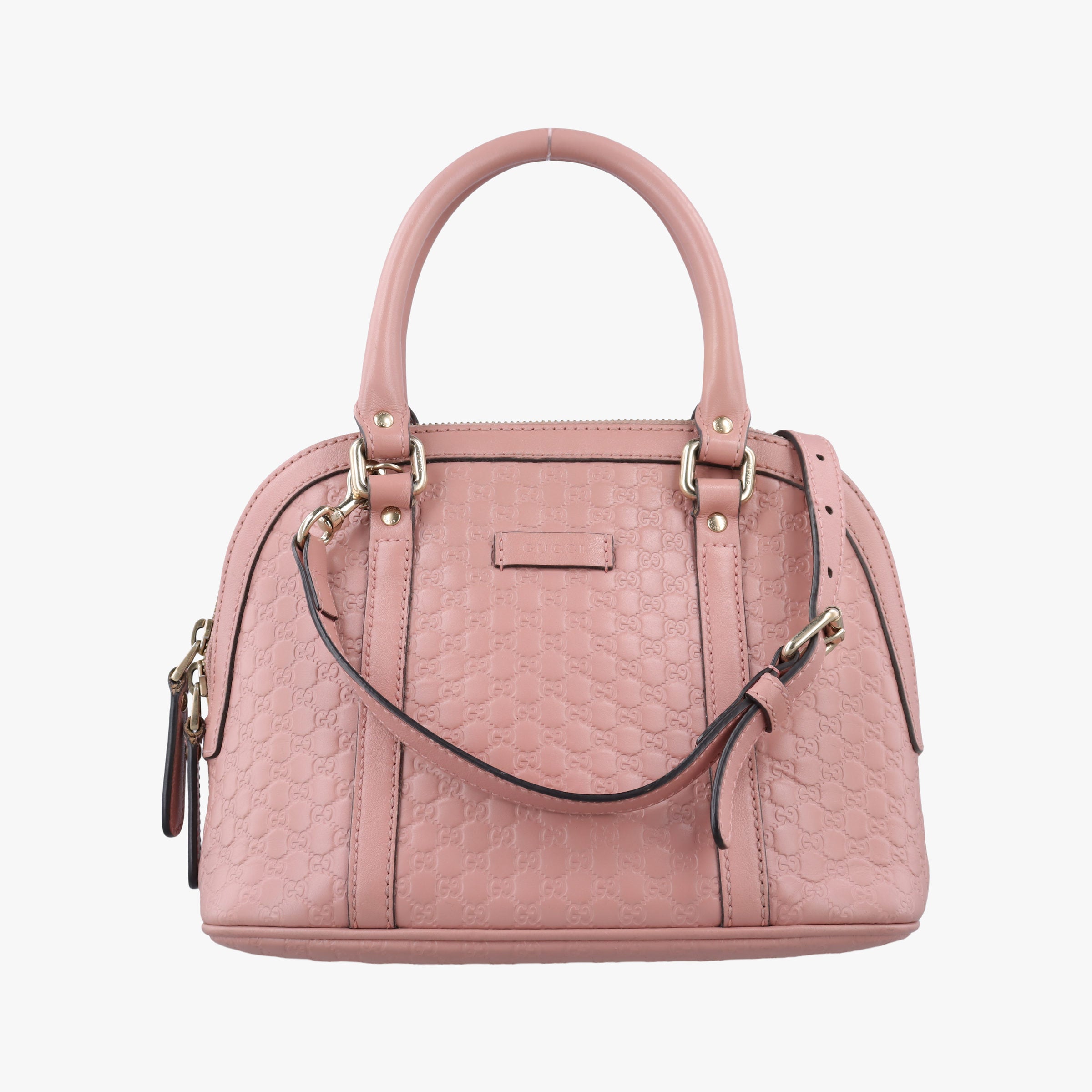 Vintage Gucci Microguccissima Pink Leather 449654 shoulderbag | stylenewstar