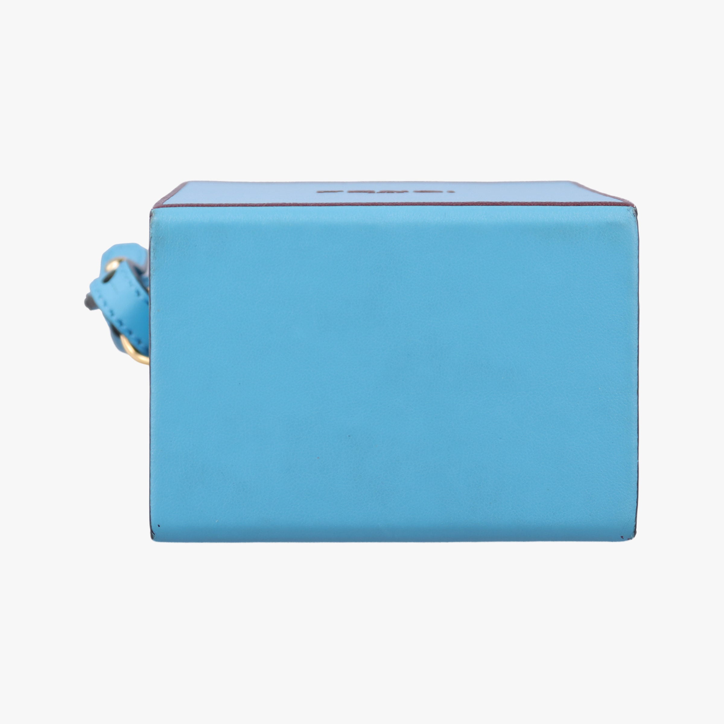 Vintage Fendi Box Packaging Blue Leather 8BT339 shoulderbag | stylenewstar