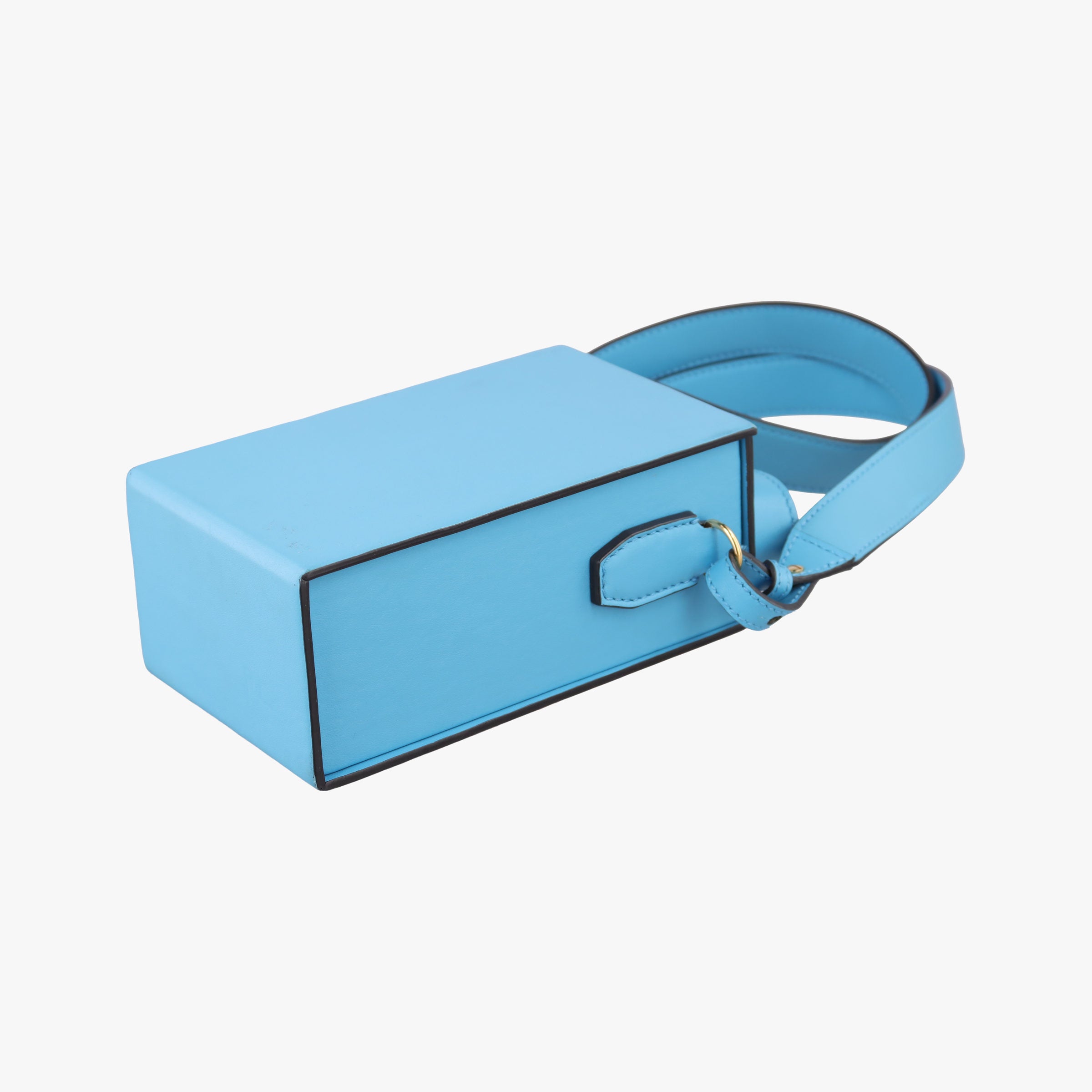 Vintage Fendi Box Packaging Blue Leather 8BT339 shoulderbag | stylenewstar