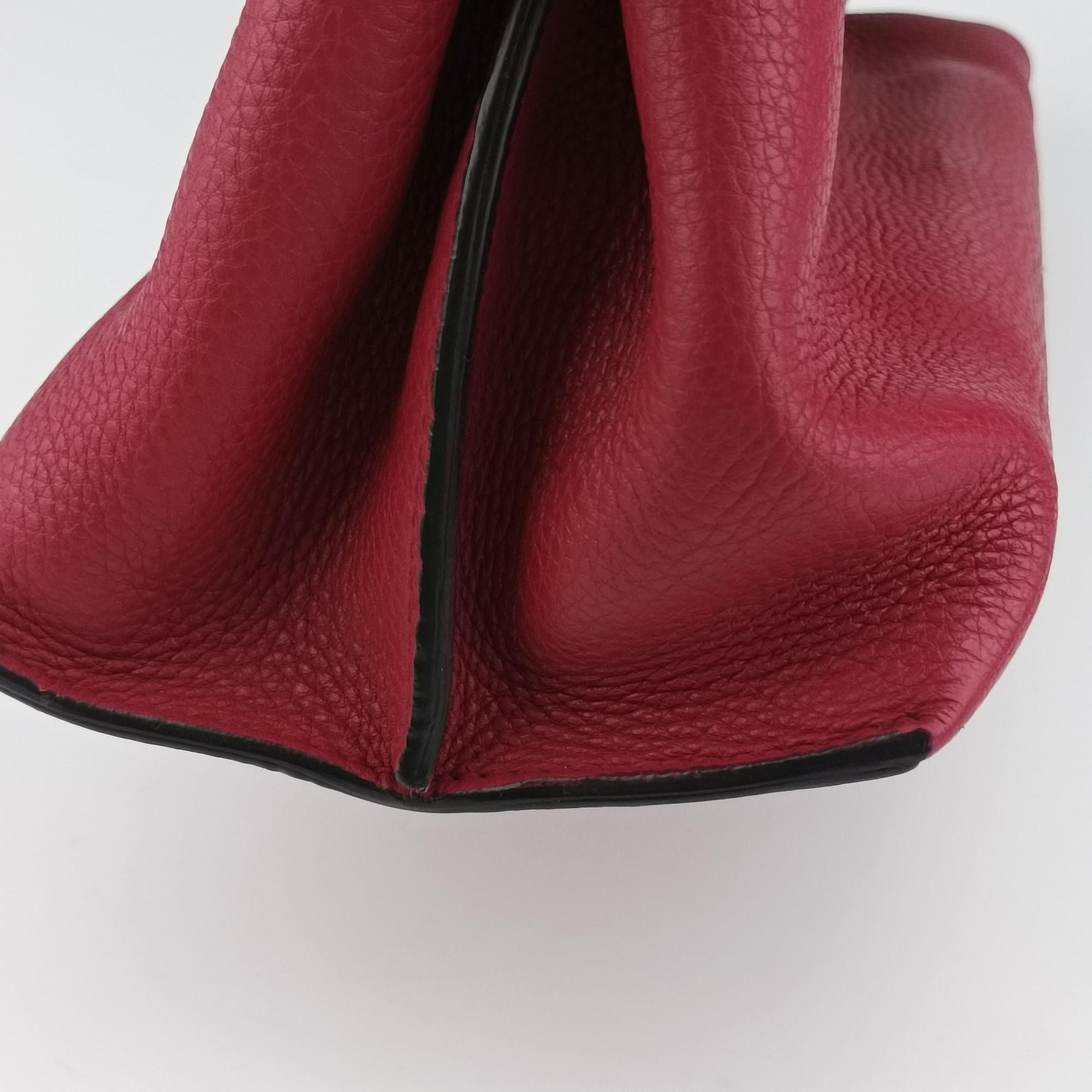 Pre-owned Gucci Bamboo Daily Rose Leather 892013 shoulderbag | stylenewstar