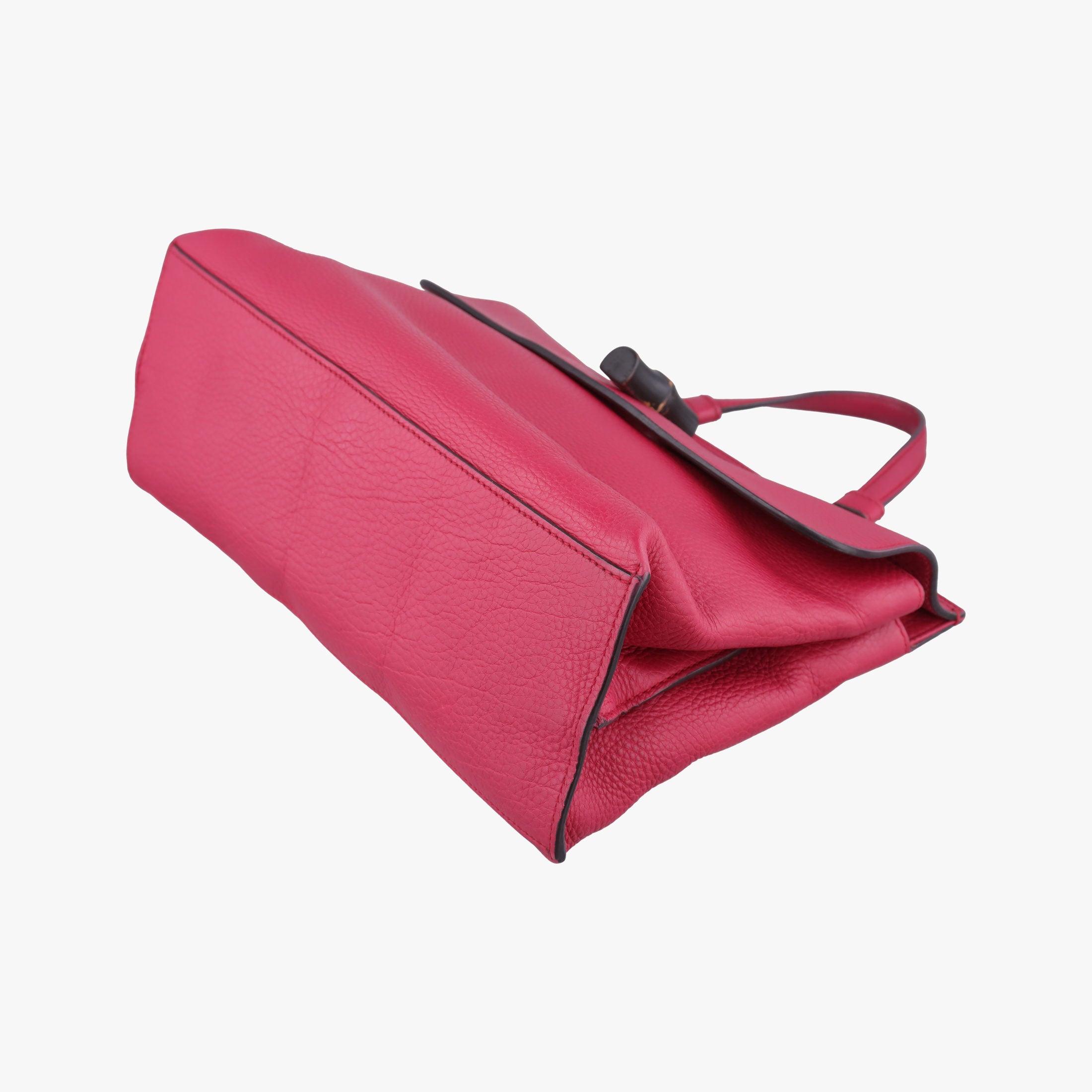 Pre-owned Gucci Bamboo Daily Rose Leather 892013 shoulderbag | stylenewstar