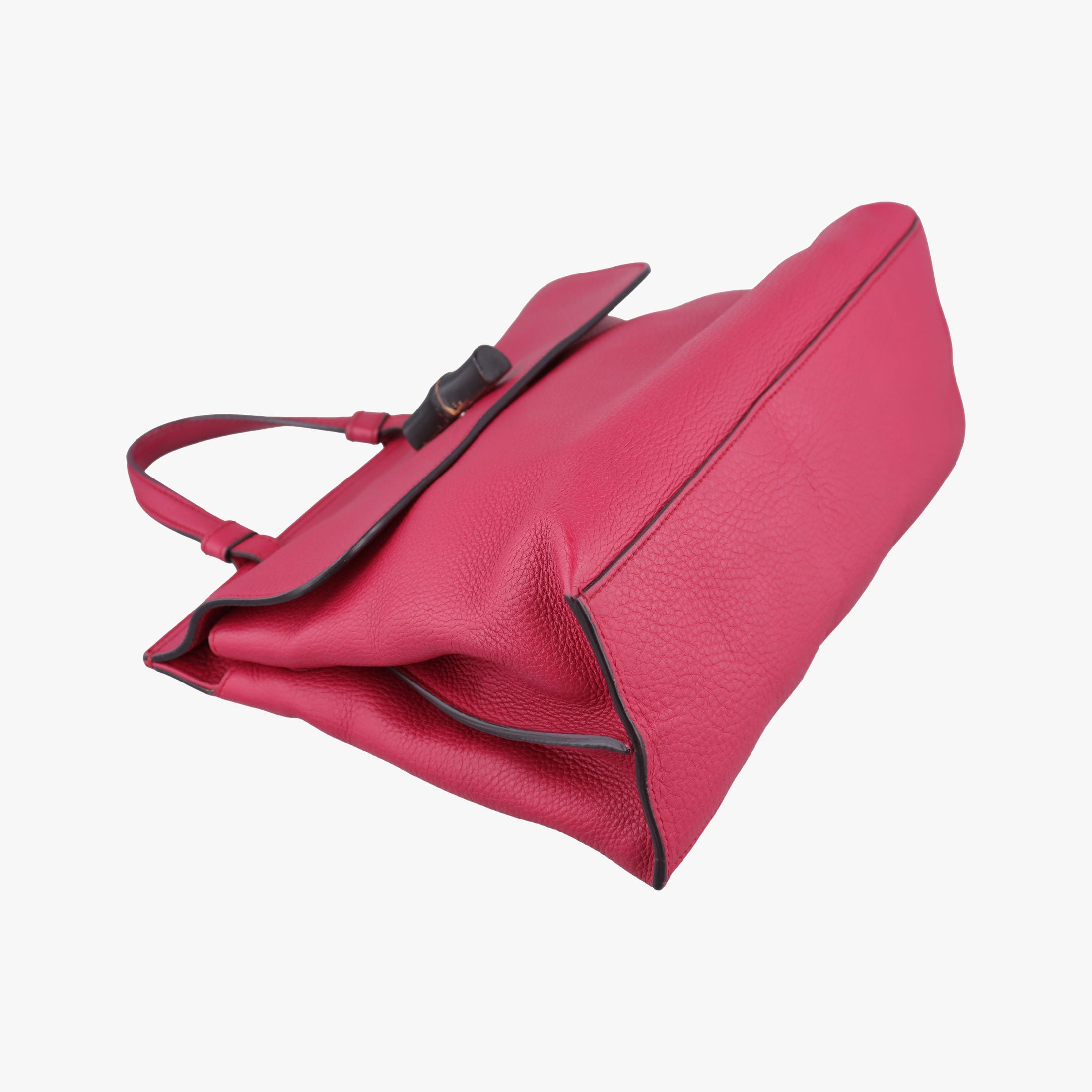 Pre-owned Gucci Bamboo Daily Rose Leather 892013 shoulderbag | stylenewstar