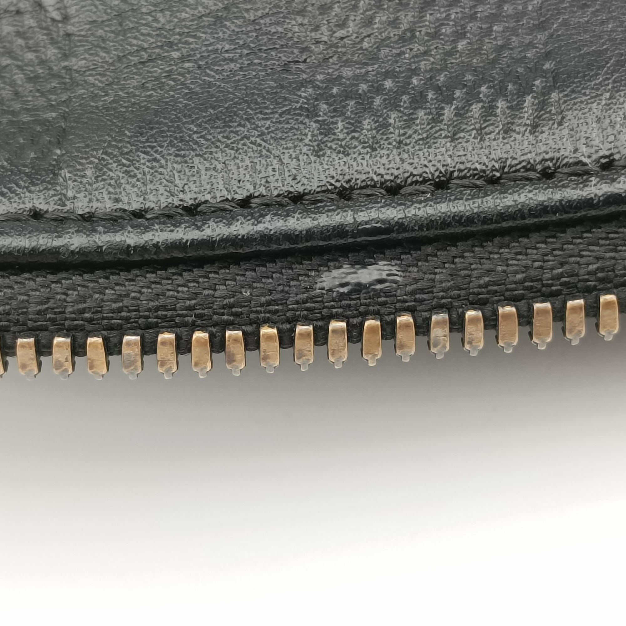 Pre-owned Louis Vuitton Porte Documents Jour Noir Damier Graphite N48224 handbag | stylenewstar