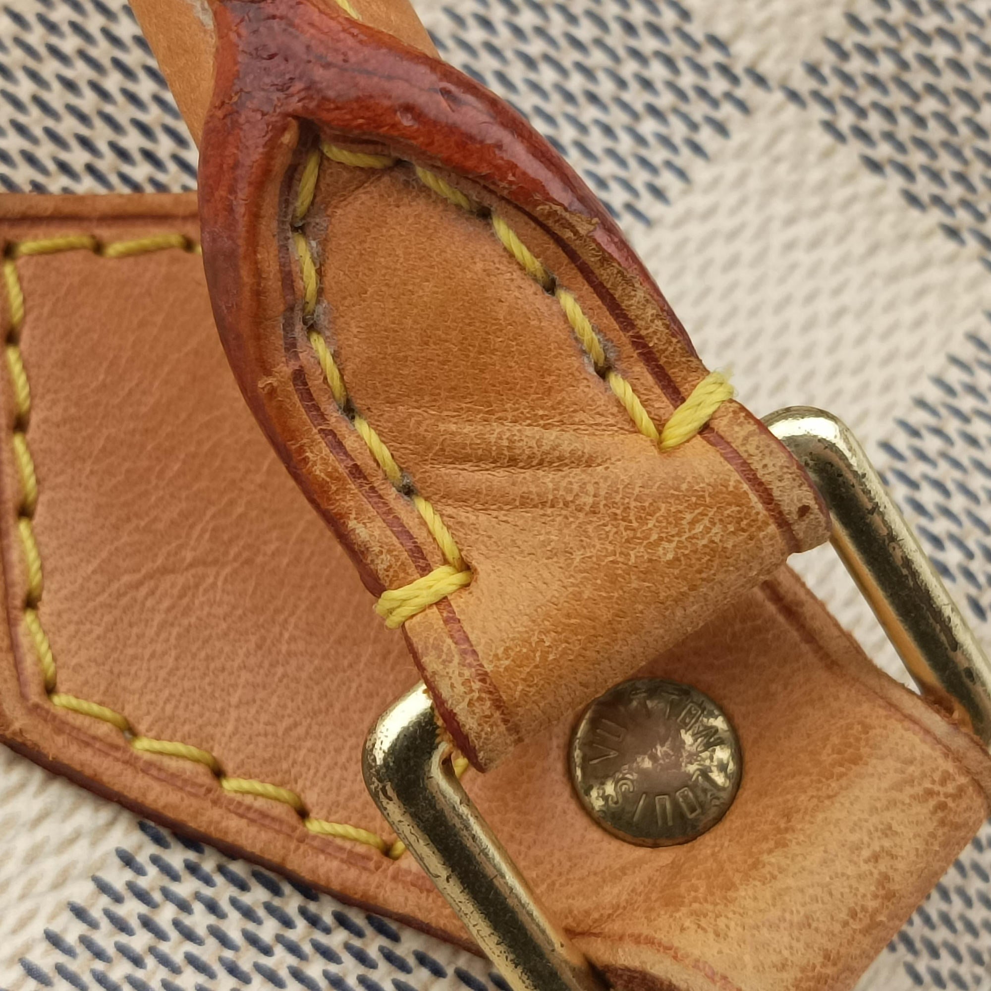 Secondhand Louis Vuitton Speedy 30 AZUR Damier Canvas N41533 handbag | stylenewstar
