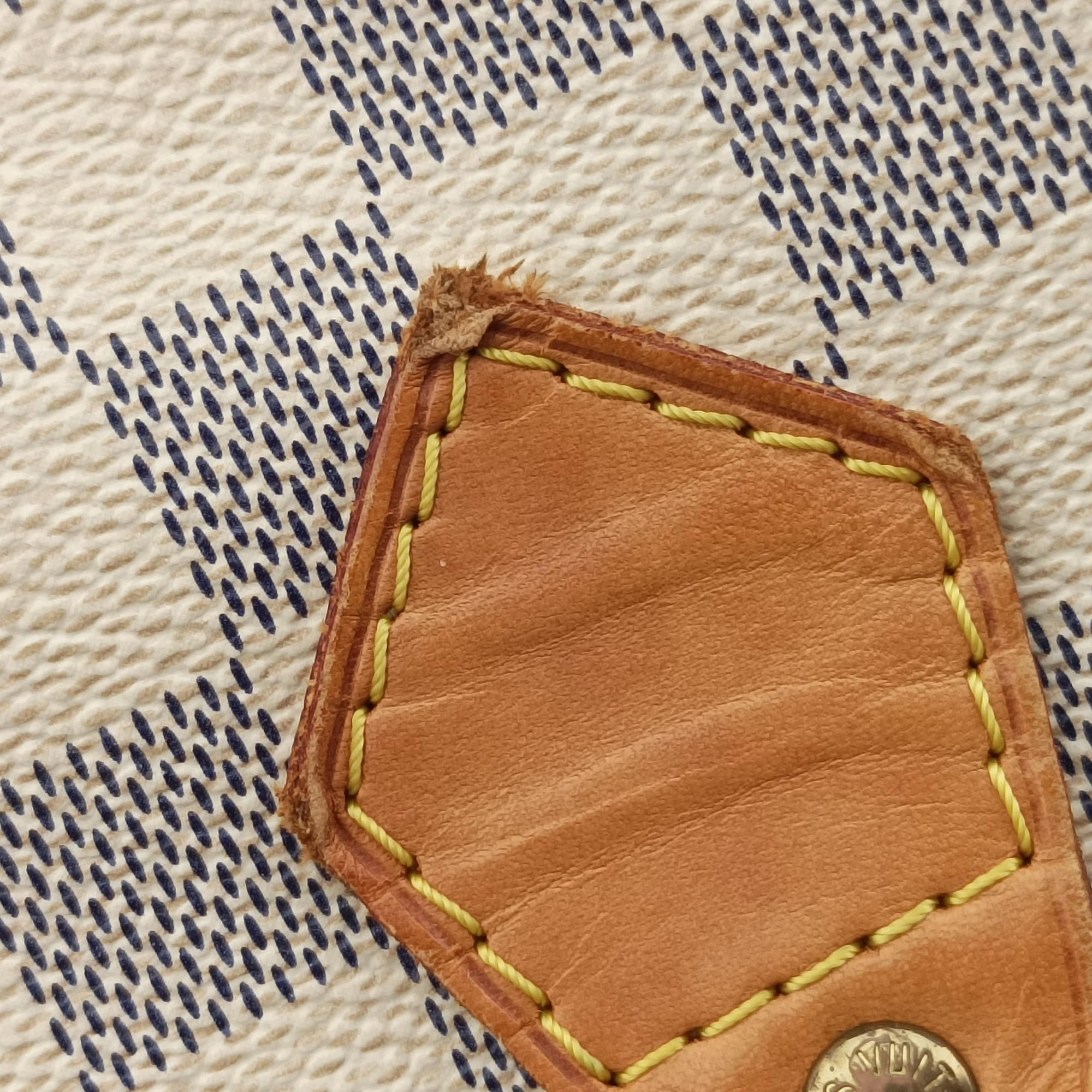 Secondhand Louis Vuitton Speedy 30 AZUR Damier Canvas N41533 handbag | stylenewstar